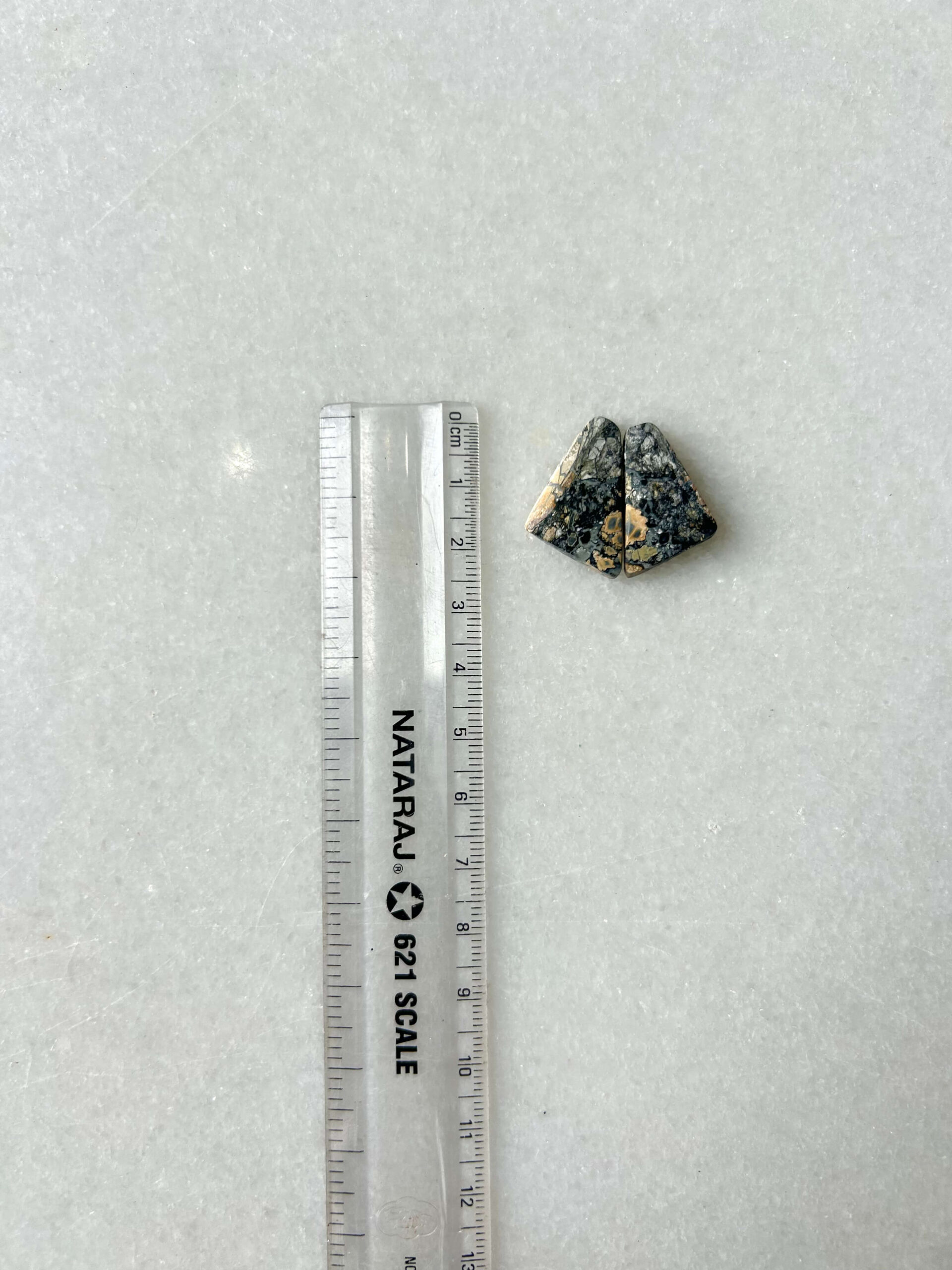 24mm Jasper Cabochon Pair – One of a Kind - Image 2