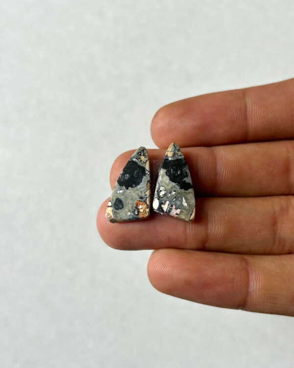 21mm Jasper Cabochon Pair – One of a Kind