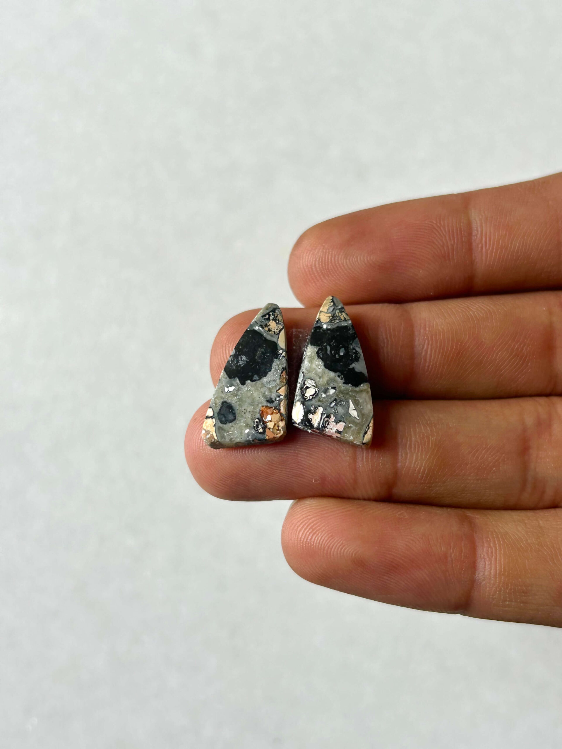 21mm Jasper Cabochon Pair – One of a Kind