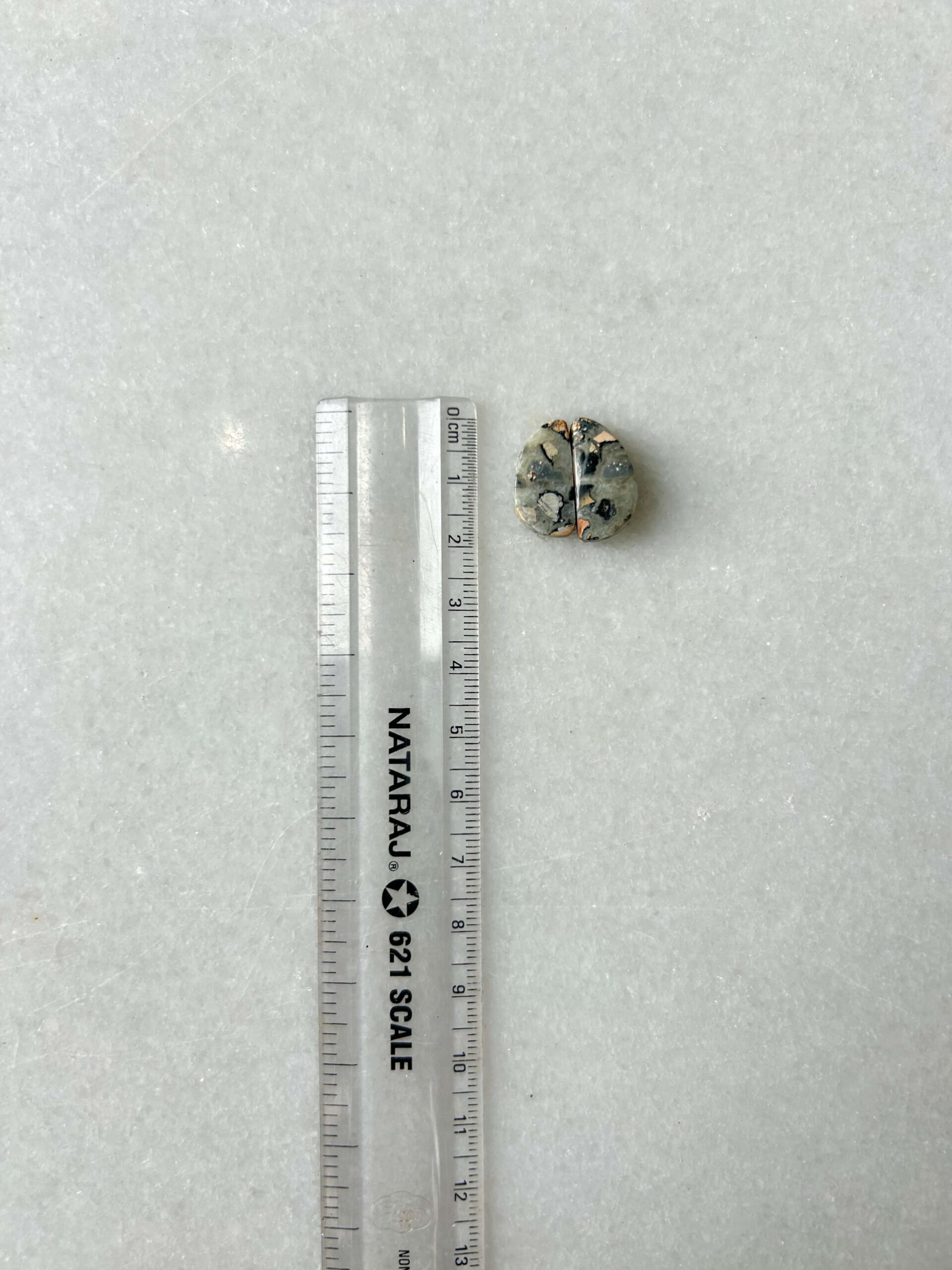 18mm Jasper Cabochon Pair – One of a Kind - Image 2