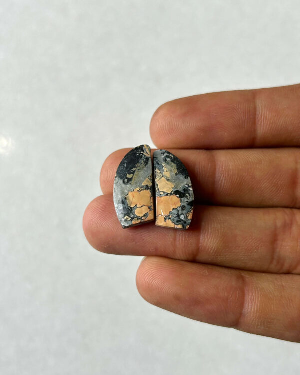 20mm Jasper Cabochon Pair – One of a Kind