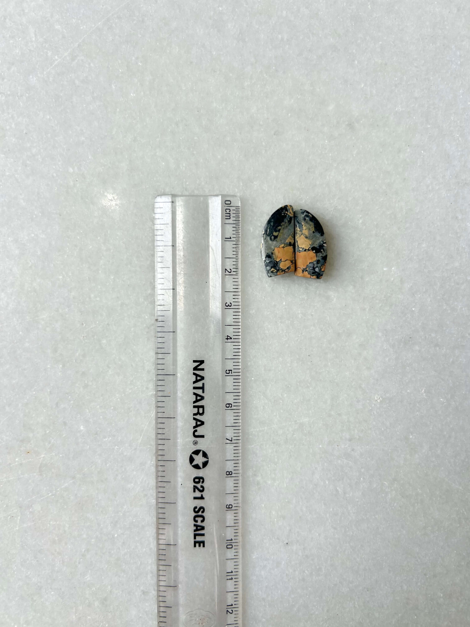 20mm Jasper Cabochon Pair – One of a Kind - Image 2