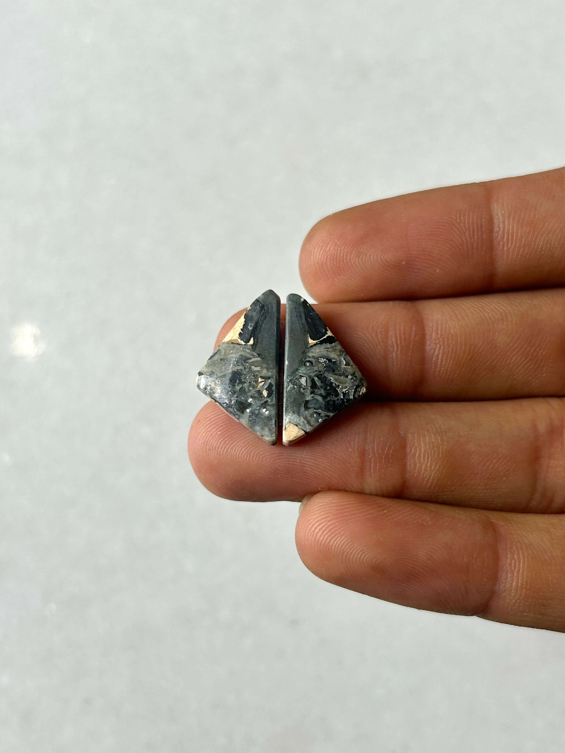 20mm Jasper Cabochon Pair – One of a Kind