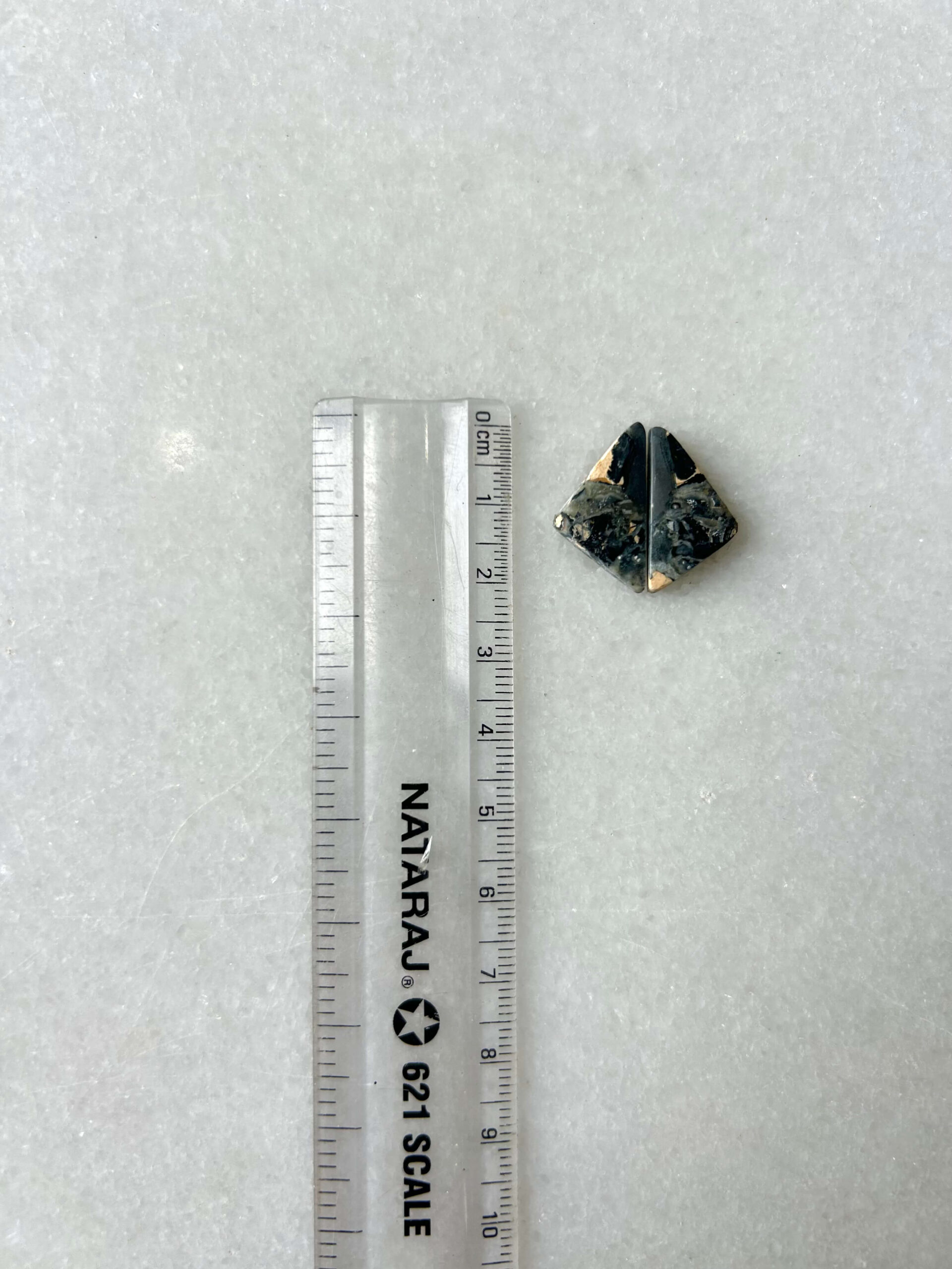 20mm Jasper Cabochon Pair – One of a Kind - Image 2