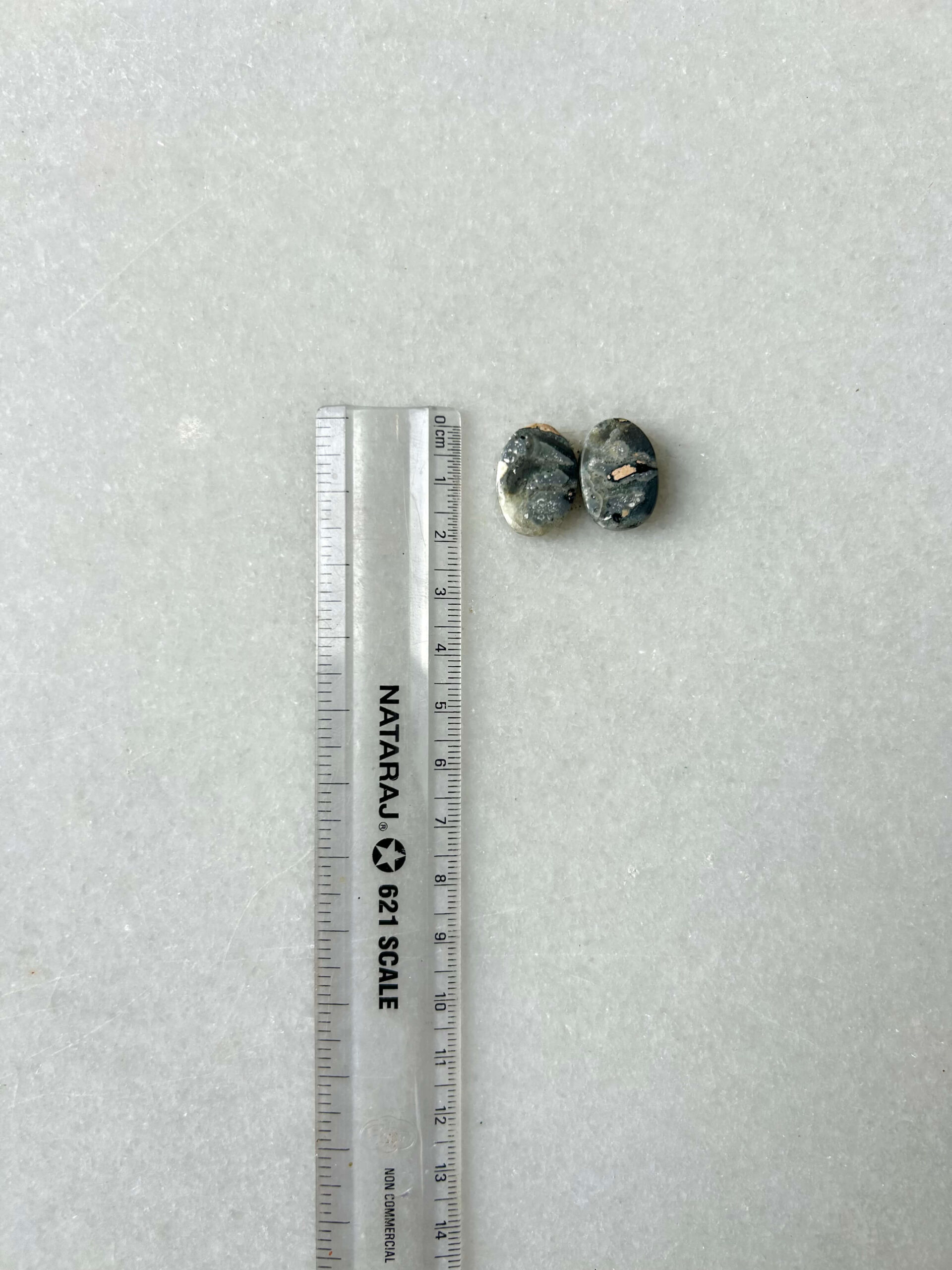 18mm Jasper Cabochon Pair – One of a Kind - Image 2