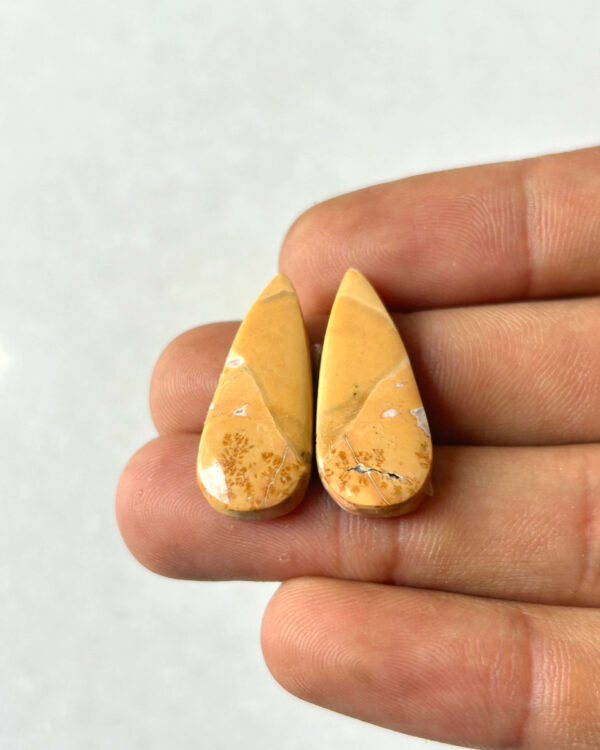 26mm Jasper Cabochon Pair – One of a Kind