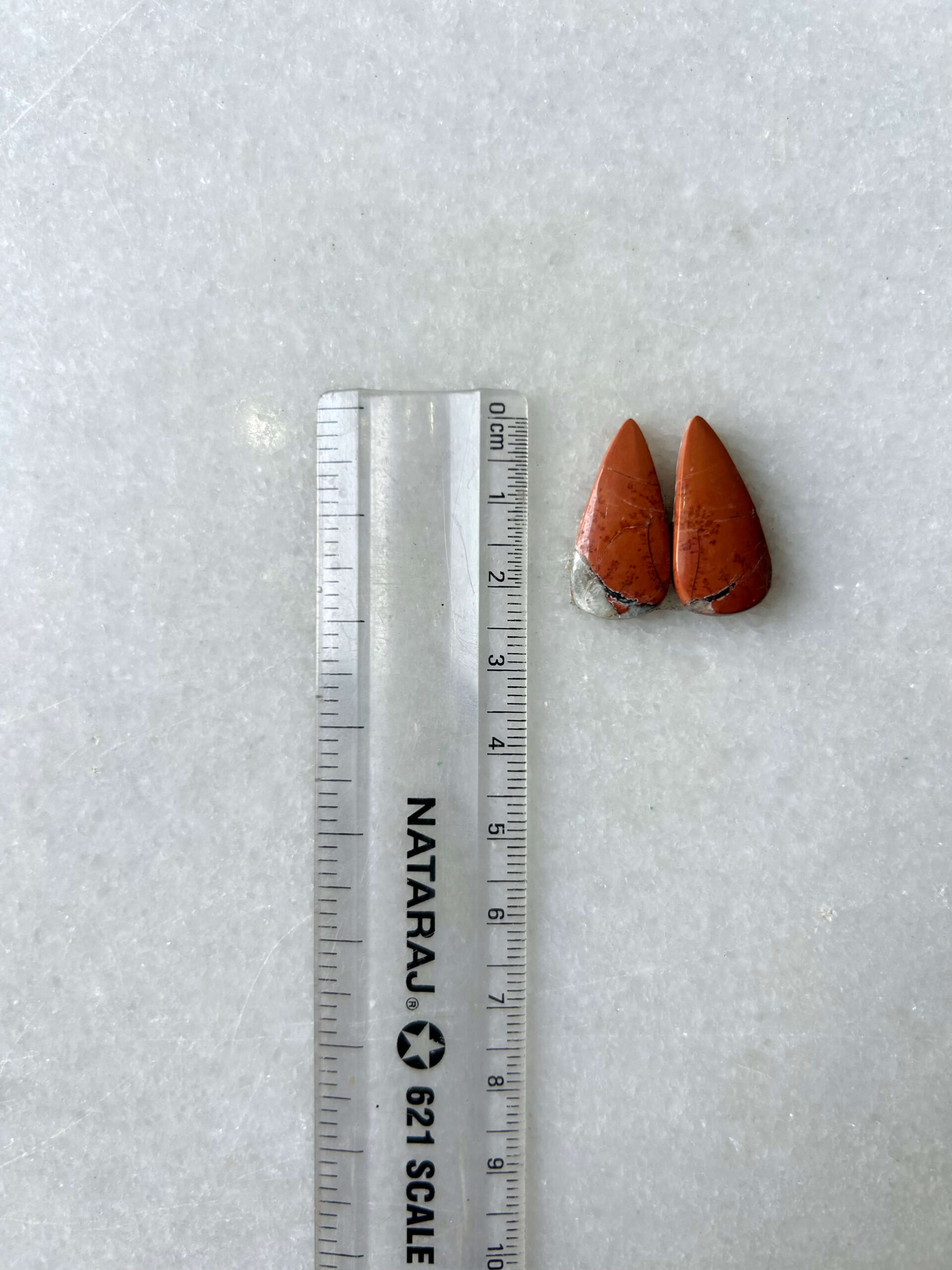 23mm Jasper Cabochon Pair – One of a Kind - Image 2