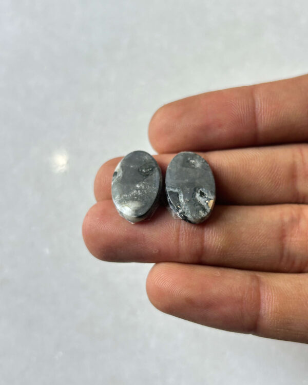 18mm Jasper Cabochon Pair – One of a Kind