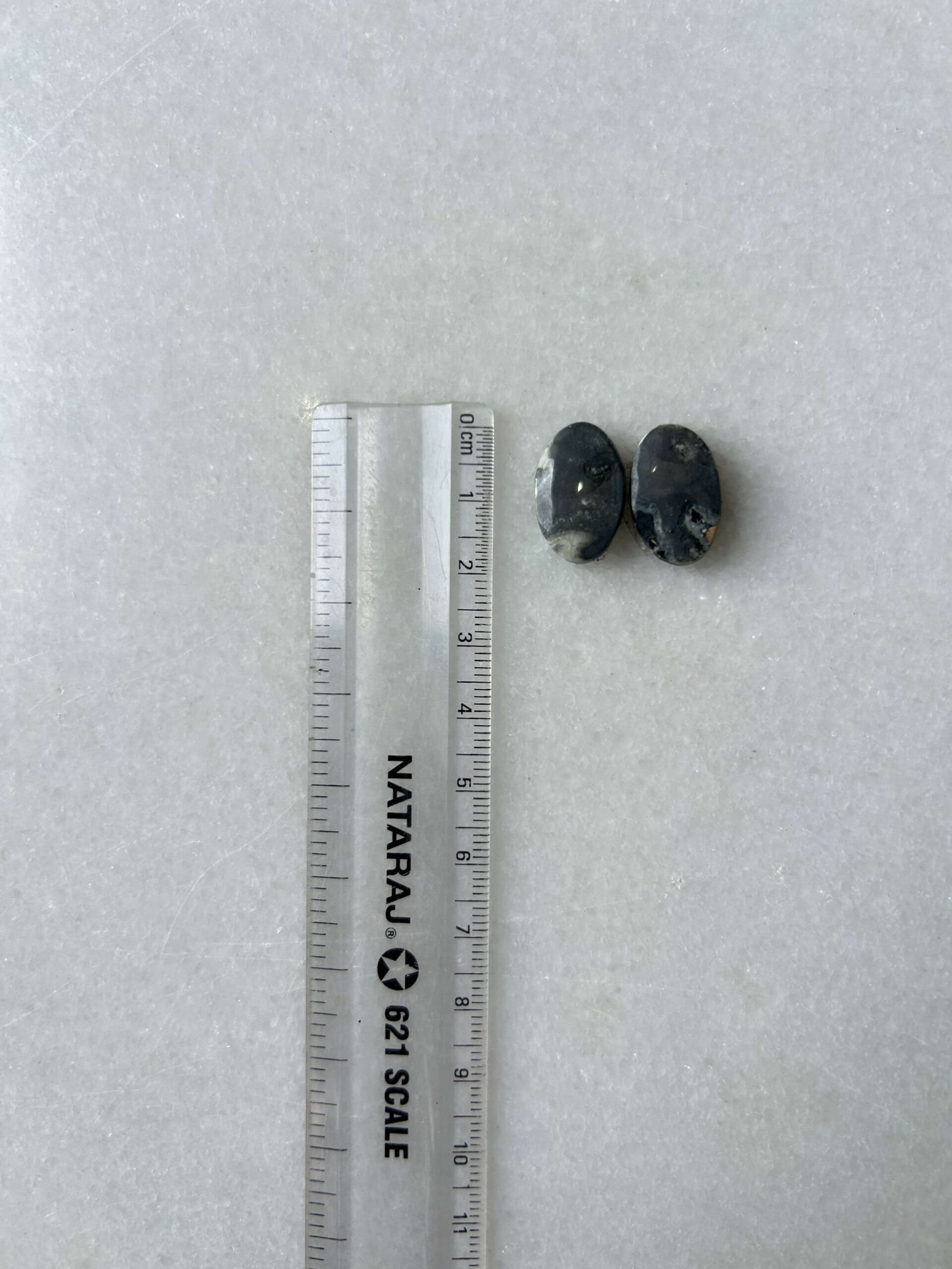 18mm Jasper Cabochon Pair – One of a Kind - Image 2