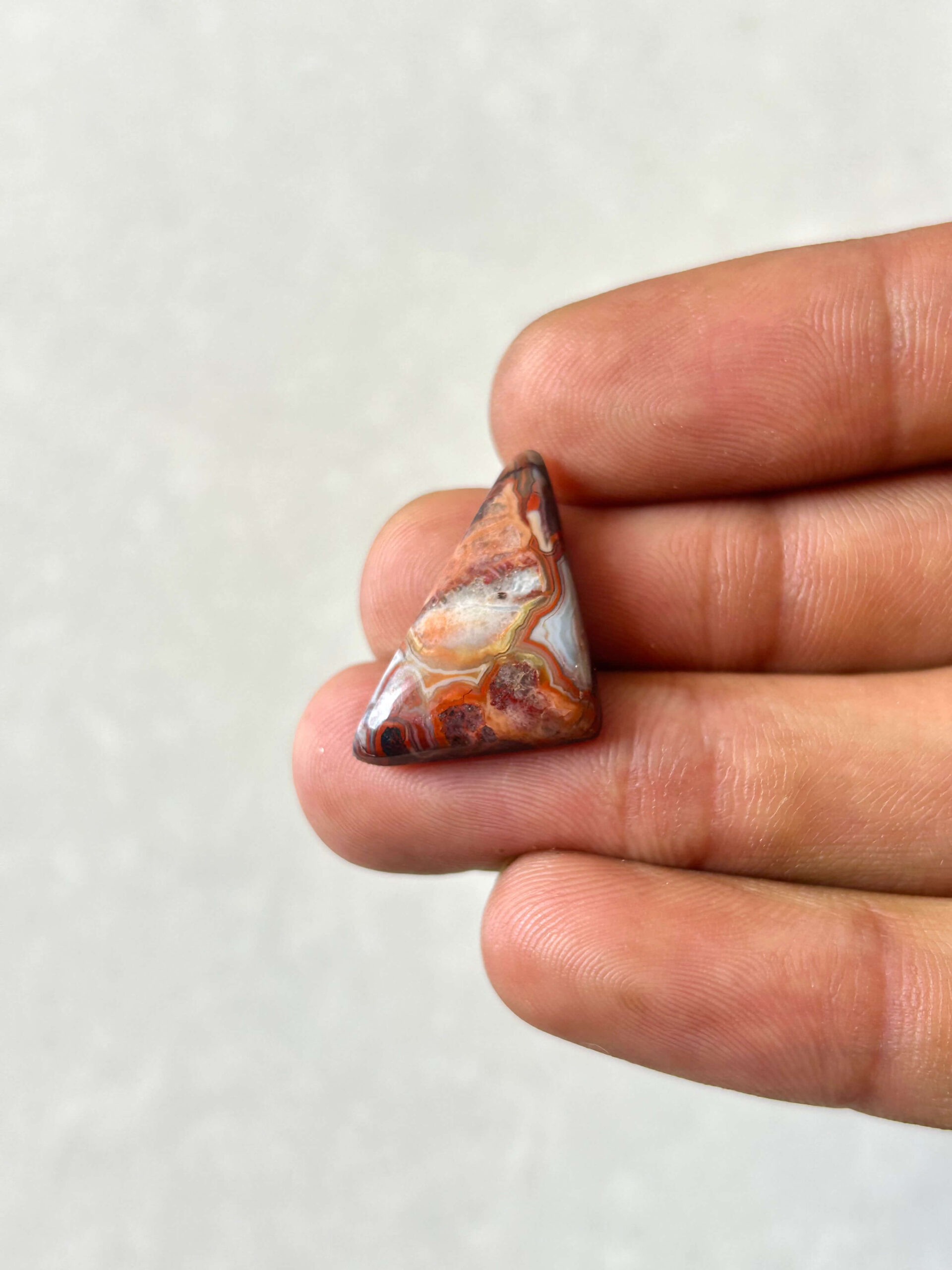 24mm Crazy Lace Agate Cabochon