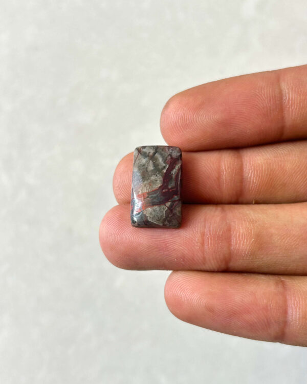18mm Crazy Lace Agate Cabochon
