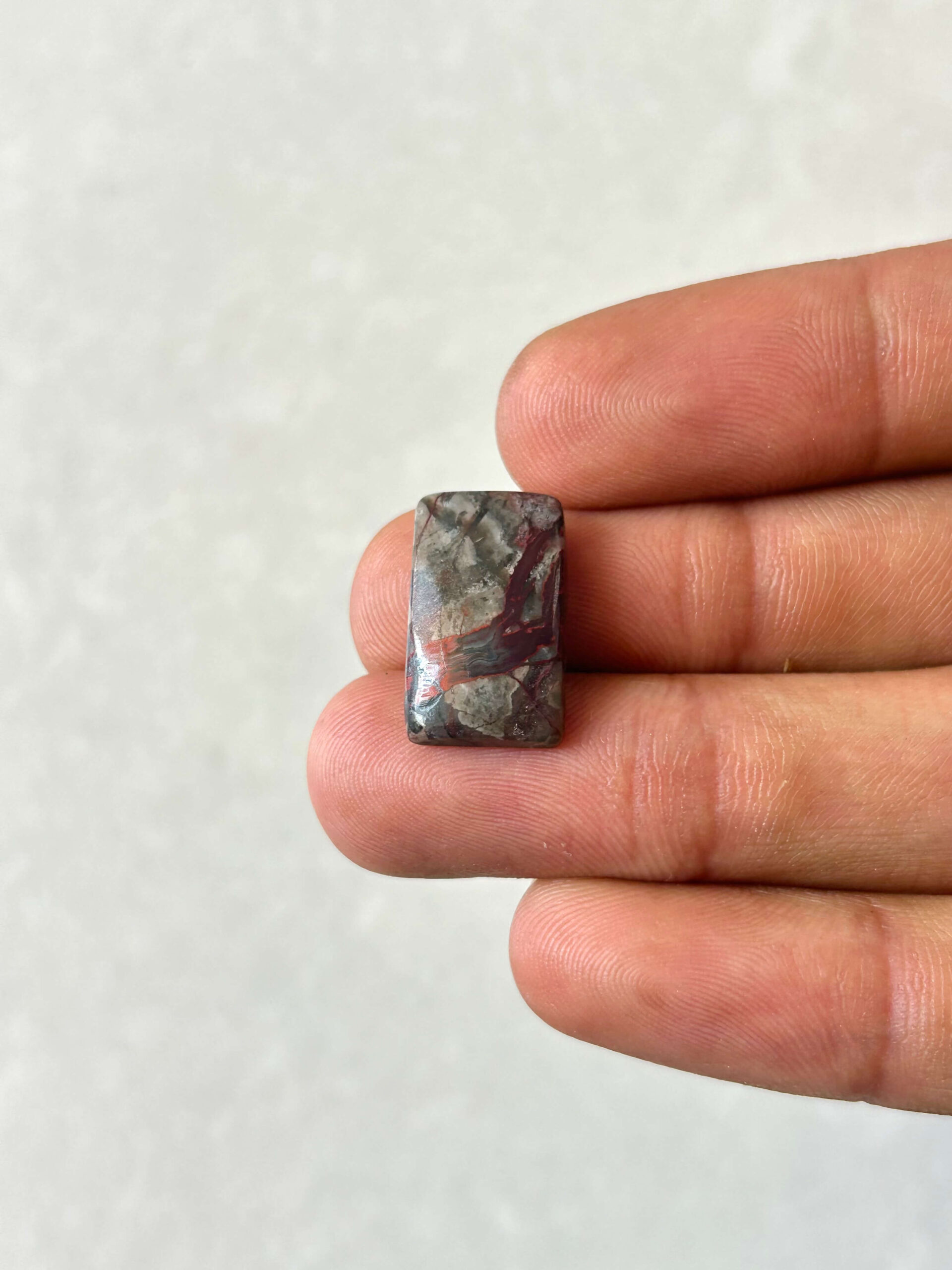 18mm Crazy Lace Agate Cabochon