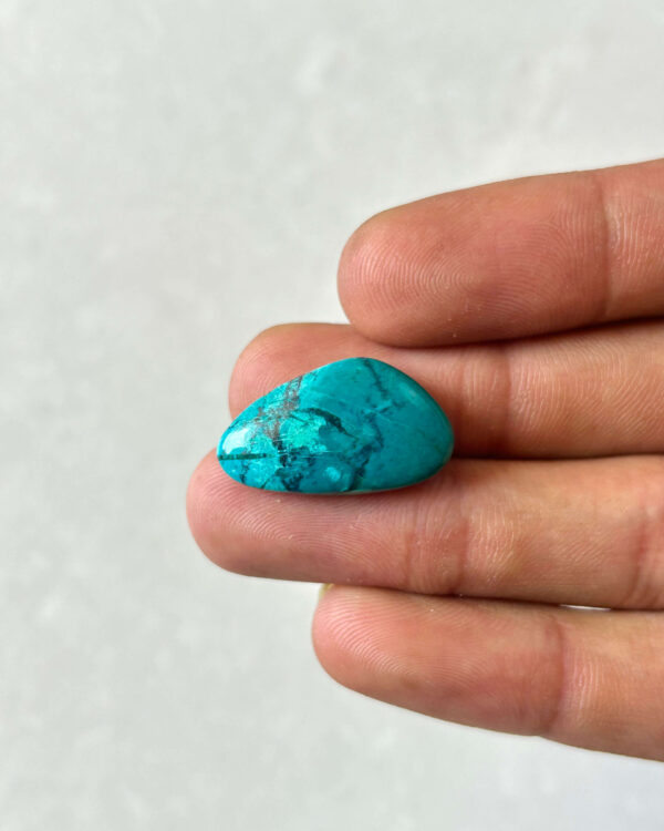 Natural Azurite Stone Cabochon for Jewelry Making