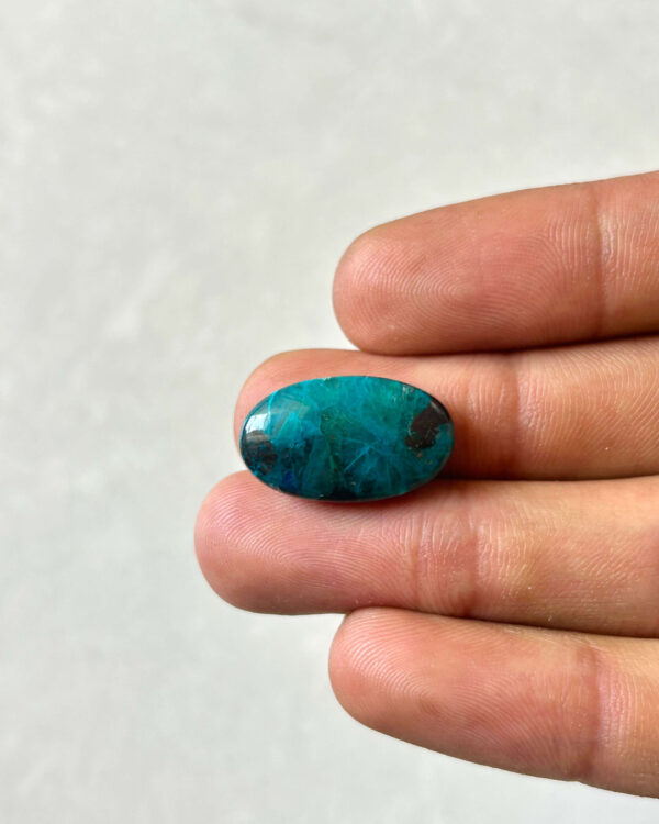 Natural Azurite Cabochon for Jewelry Making