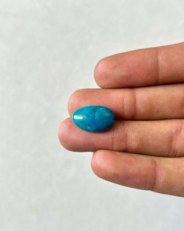 18mm Natural Azurite Stone Cabochon