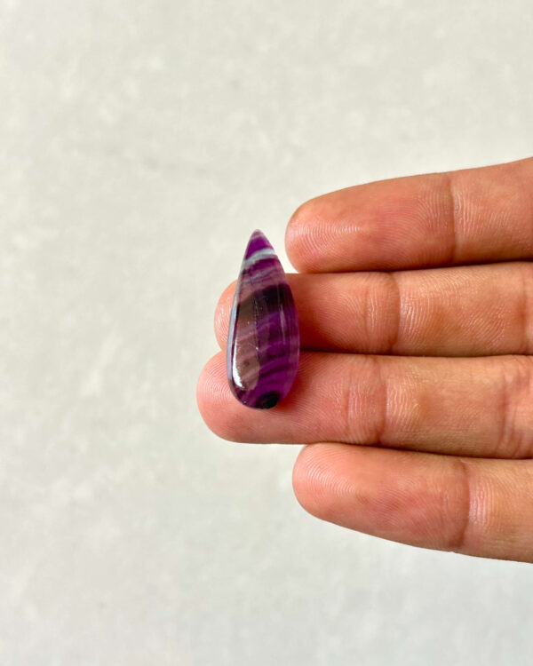 Natural Rainbow Fluorite Gemstone Cabochon