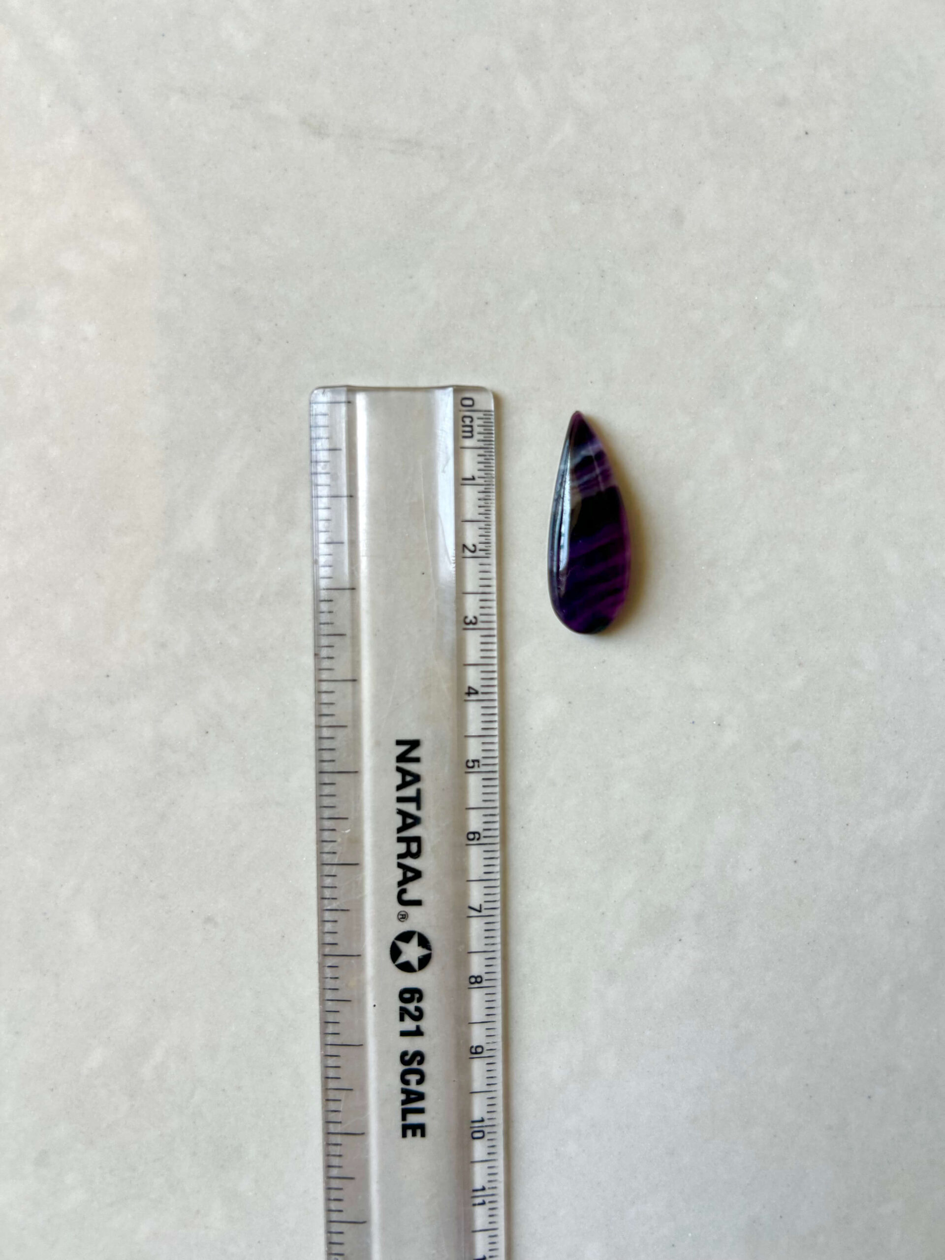 Natural Rainbow Fluorite Gemstone Cabochon - Image 3