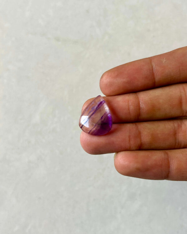 Natural Rainbow Fluorite Cabochon for Jewelry Making
