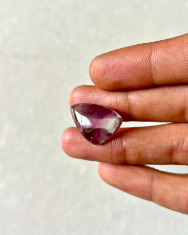 Natural Rainbow Fluorite Stone Cabochon