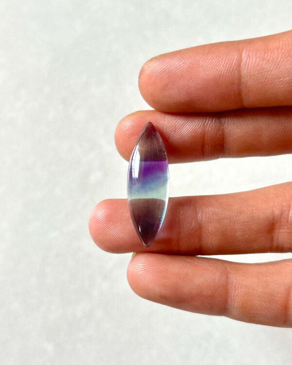 Natural Rainbow Fluorite Cabochon – Unique Stone