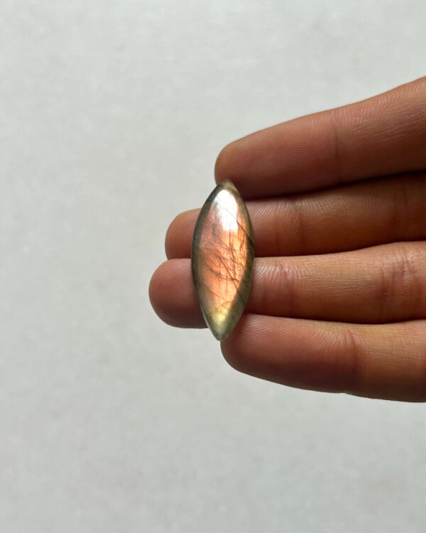 37mm Purple Labradorite Cabochon