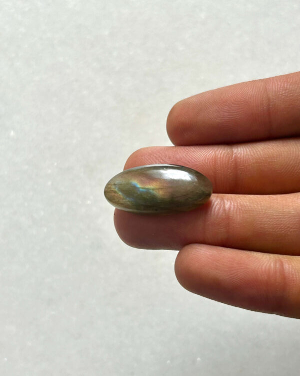 27mm Purple Labradorite Cabochon