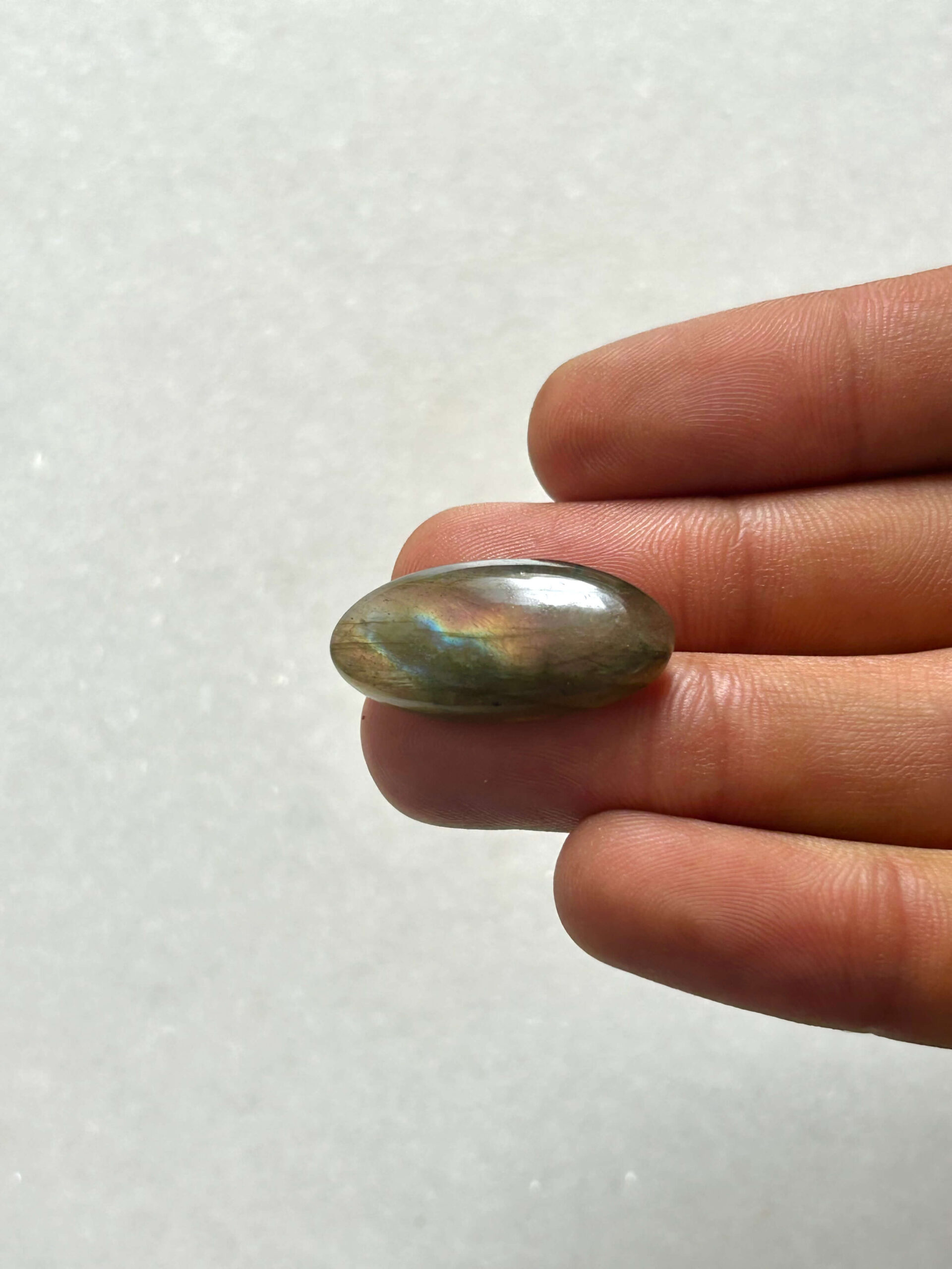 27mm Purple Labradorite Cabochon