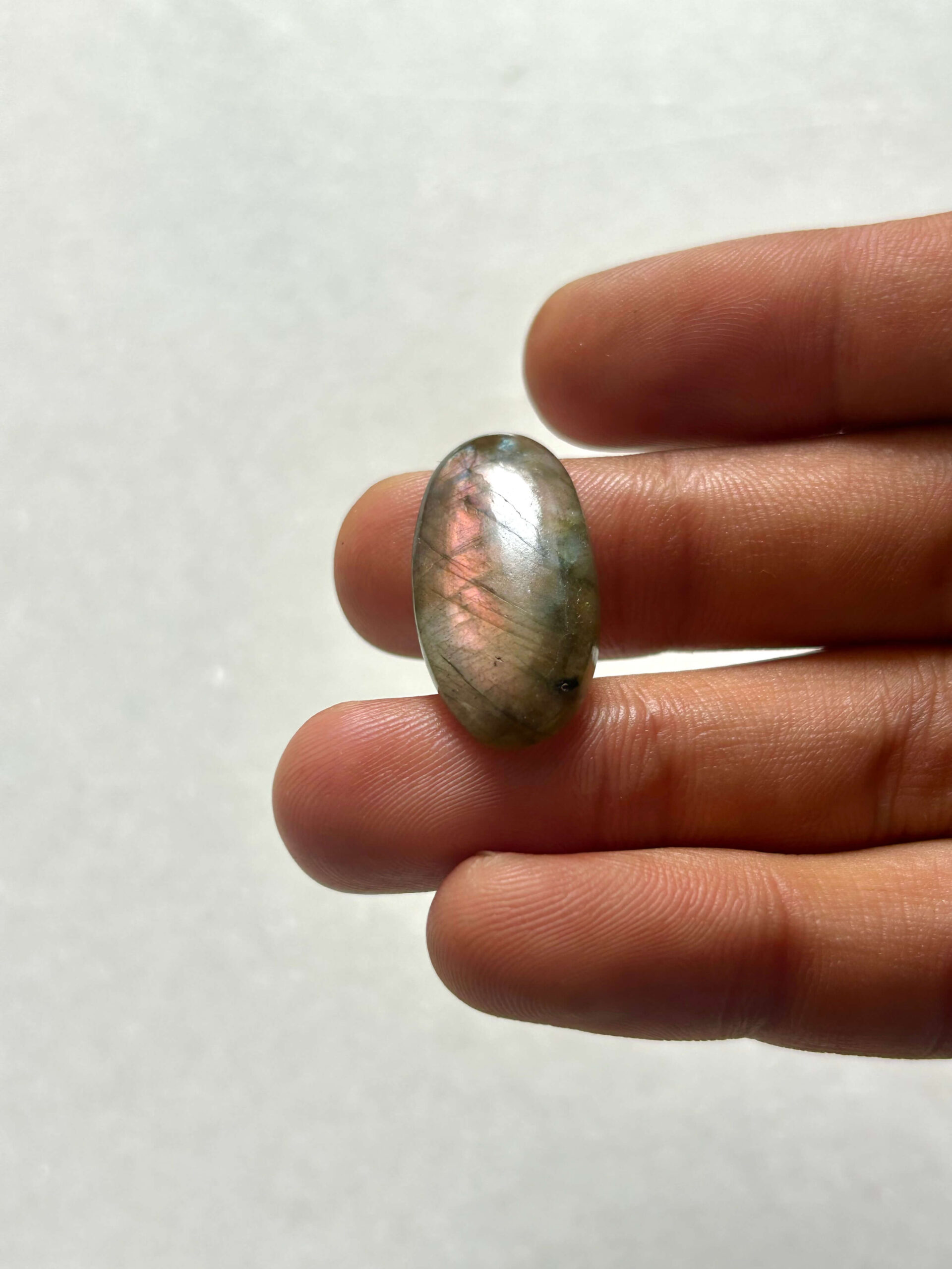 28mm Purple Labradorite Cabochon