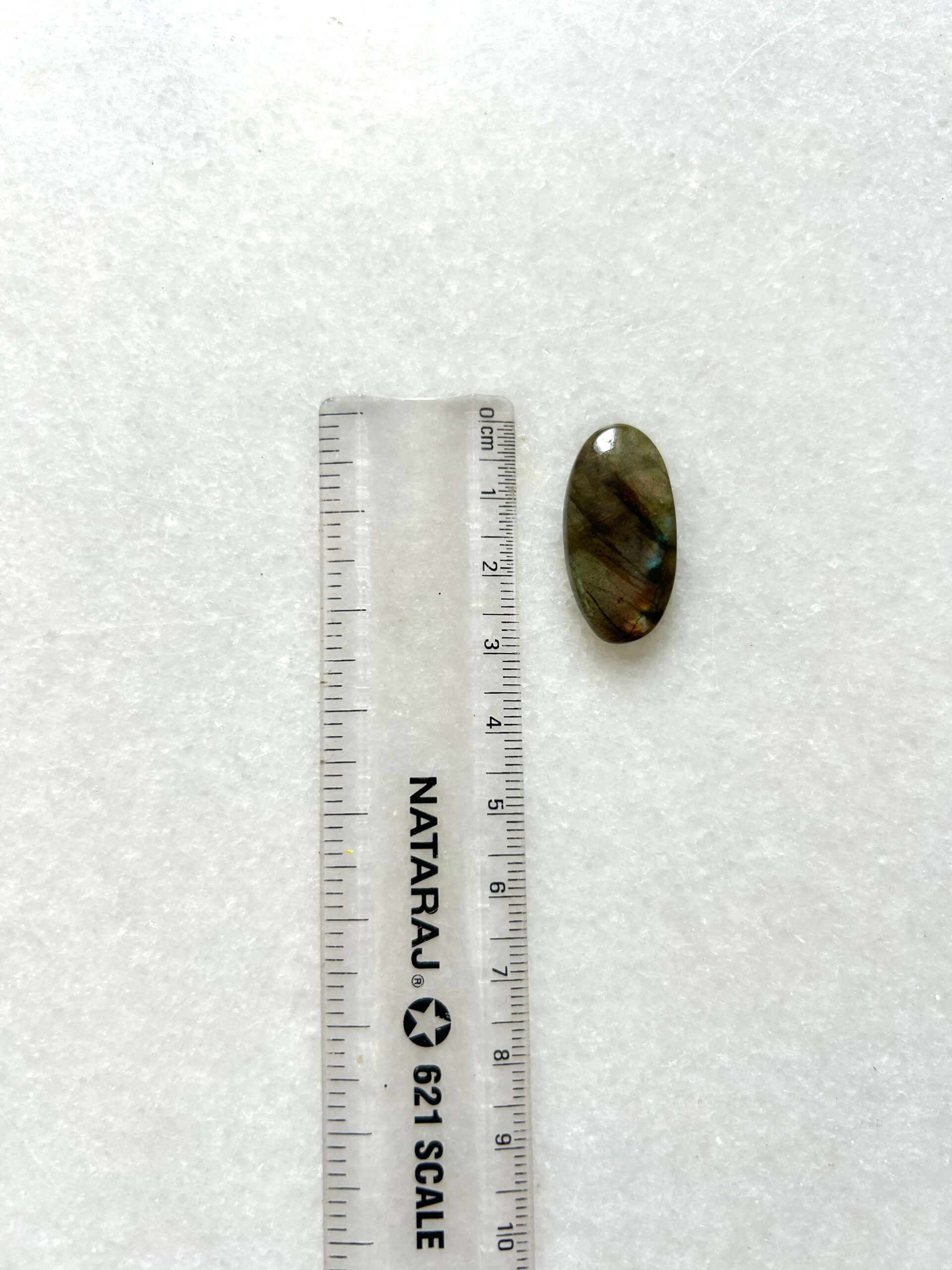 28mm Purple Labradorite Cabochon - Image 2