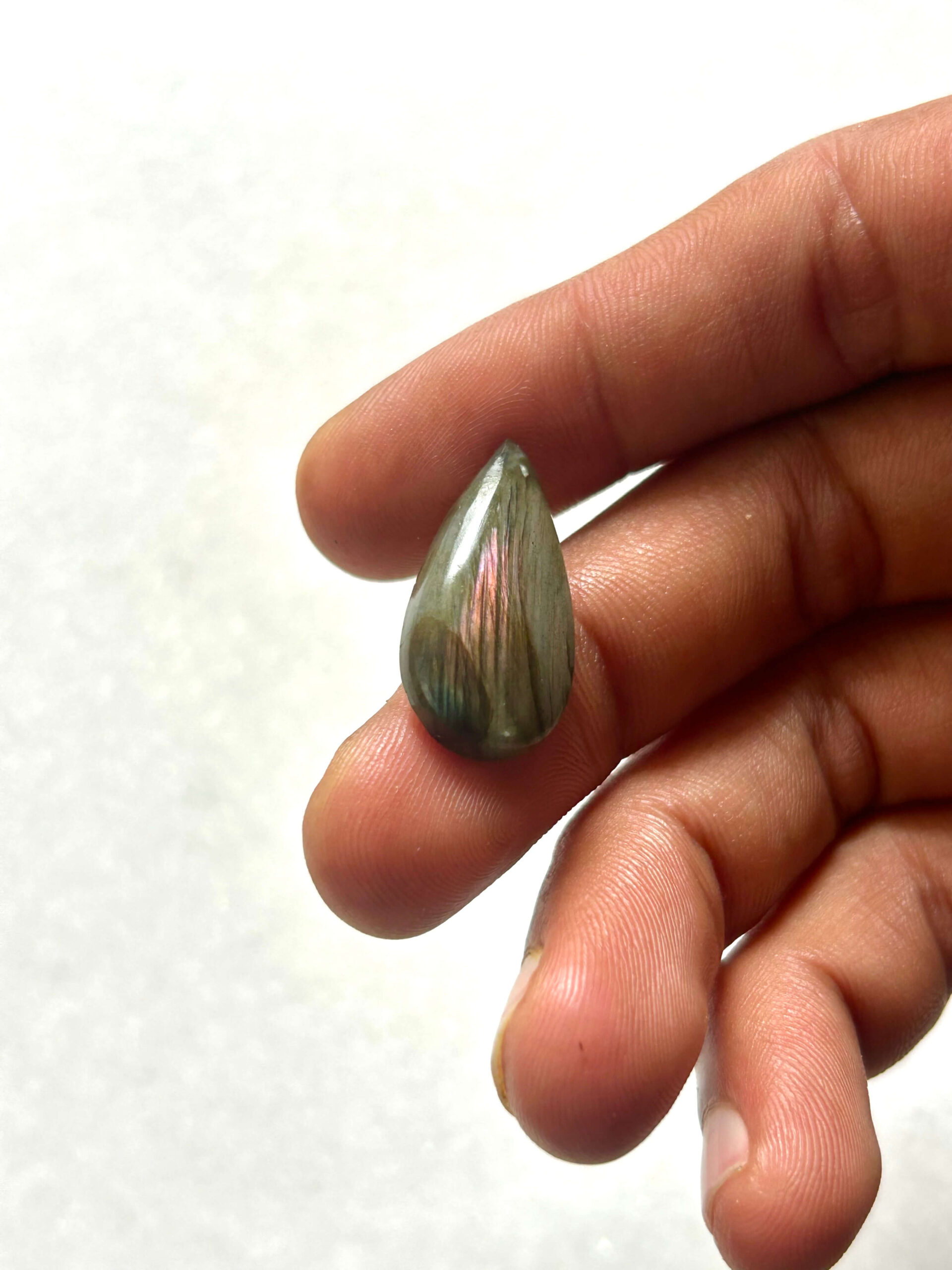 27mm Purple Labradorite Cabochon
