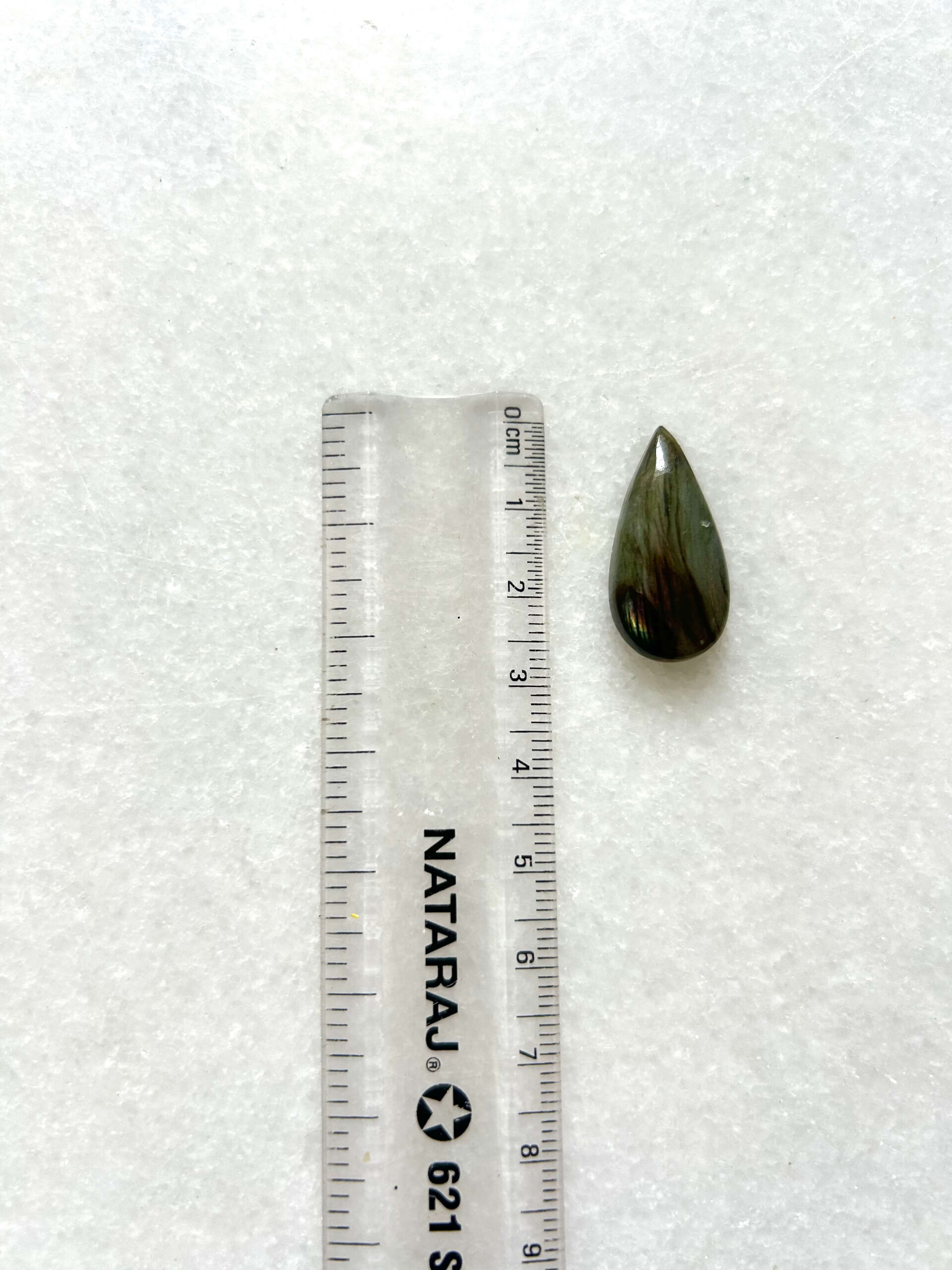 27mm Purple Labradorite Cabochon - Image 2