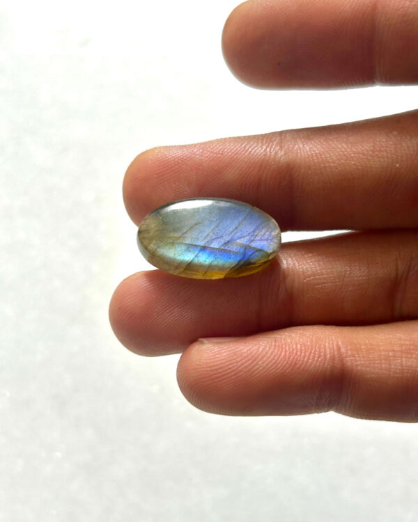 22mm Purple Labradorite Cabochon
