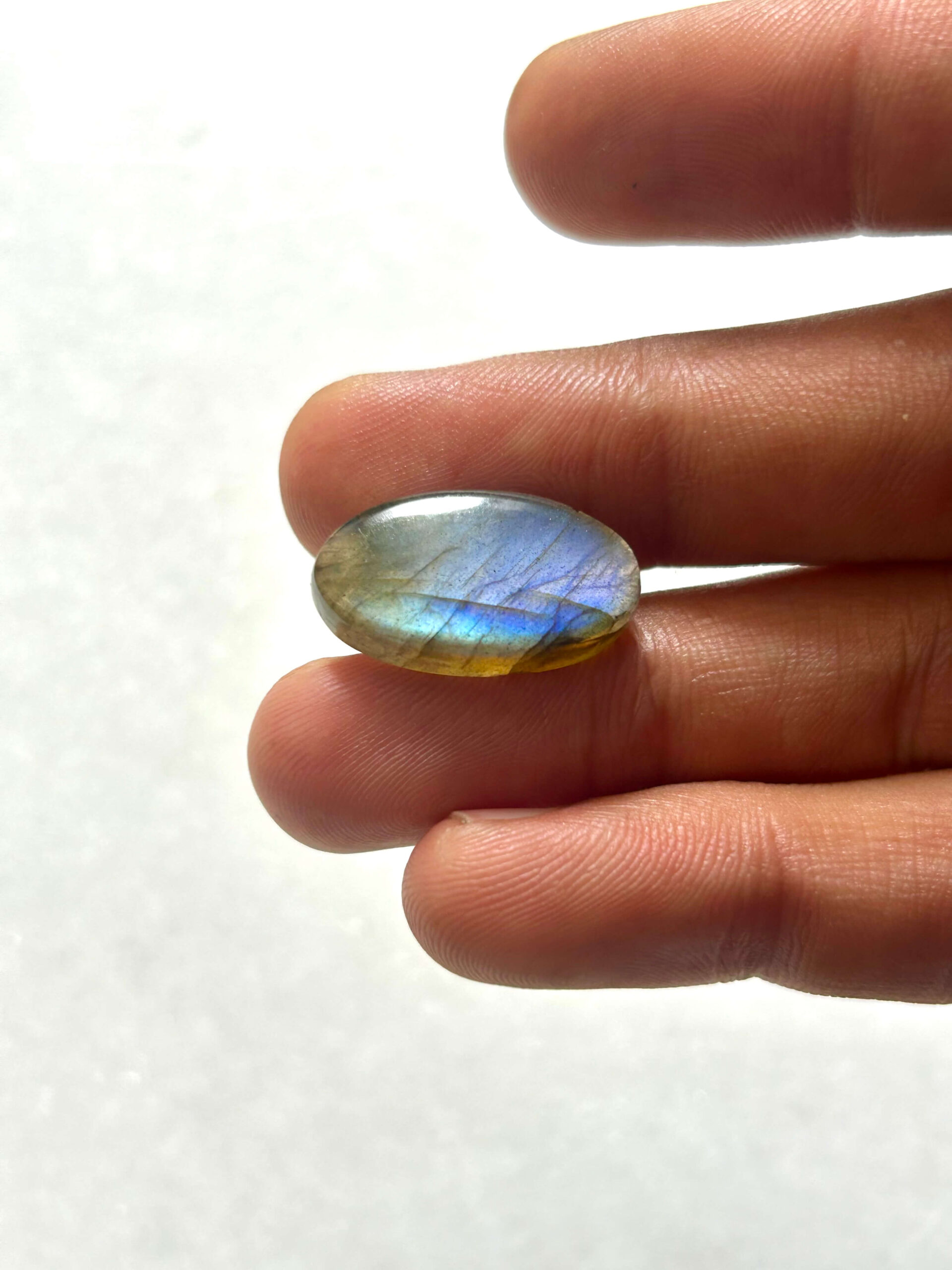 22mm Purple Labradorite Cabochon