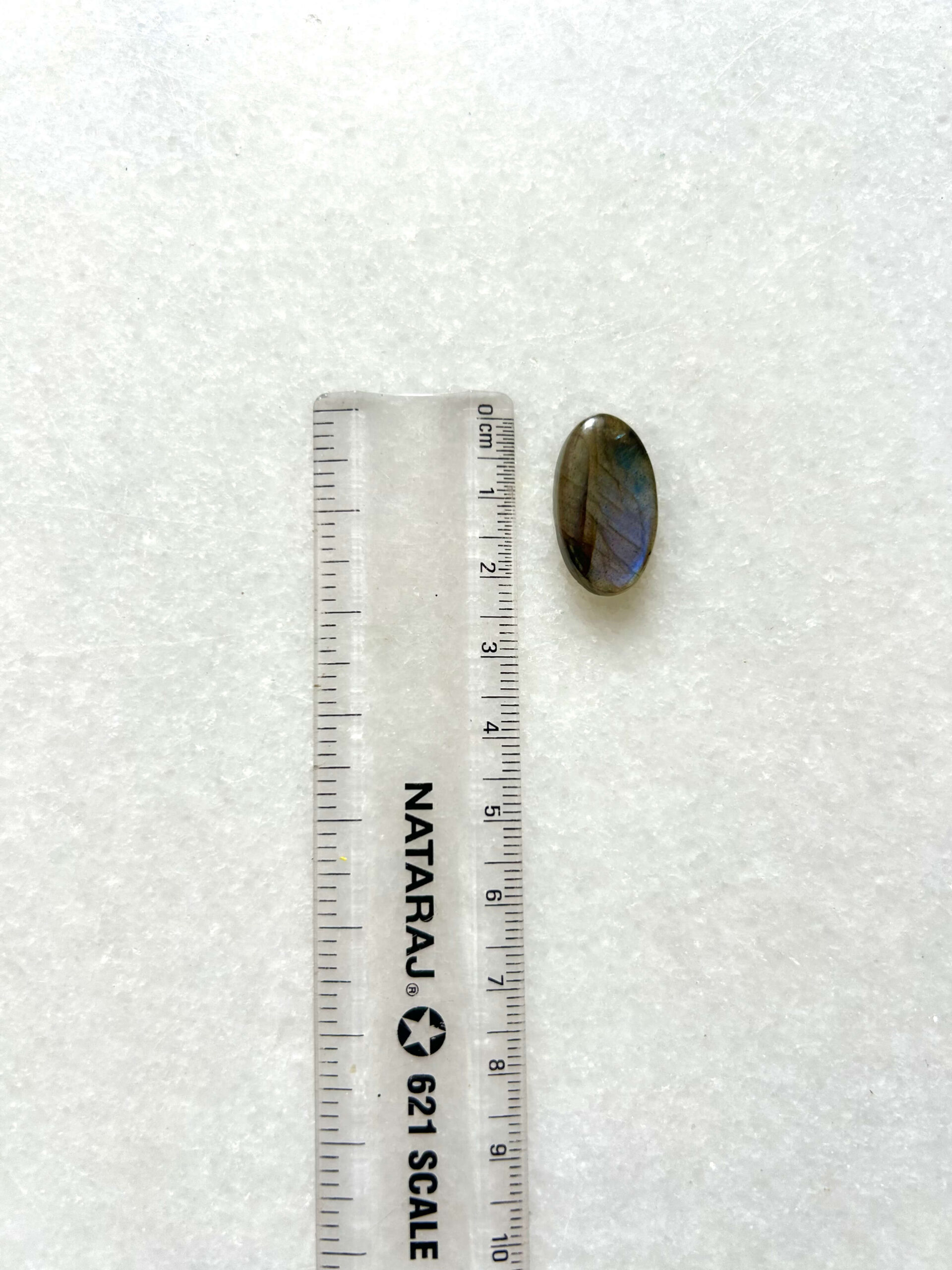 22mm Purple Labradorite Cabochon - Image 2
