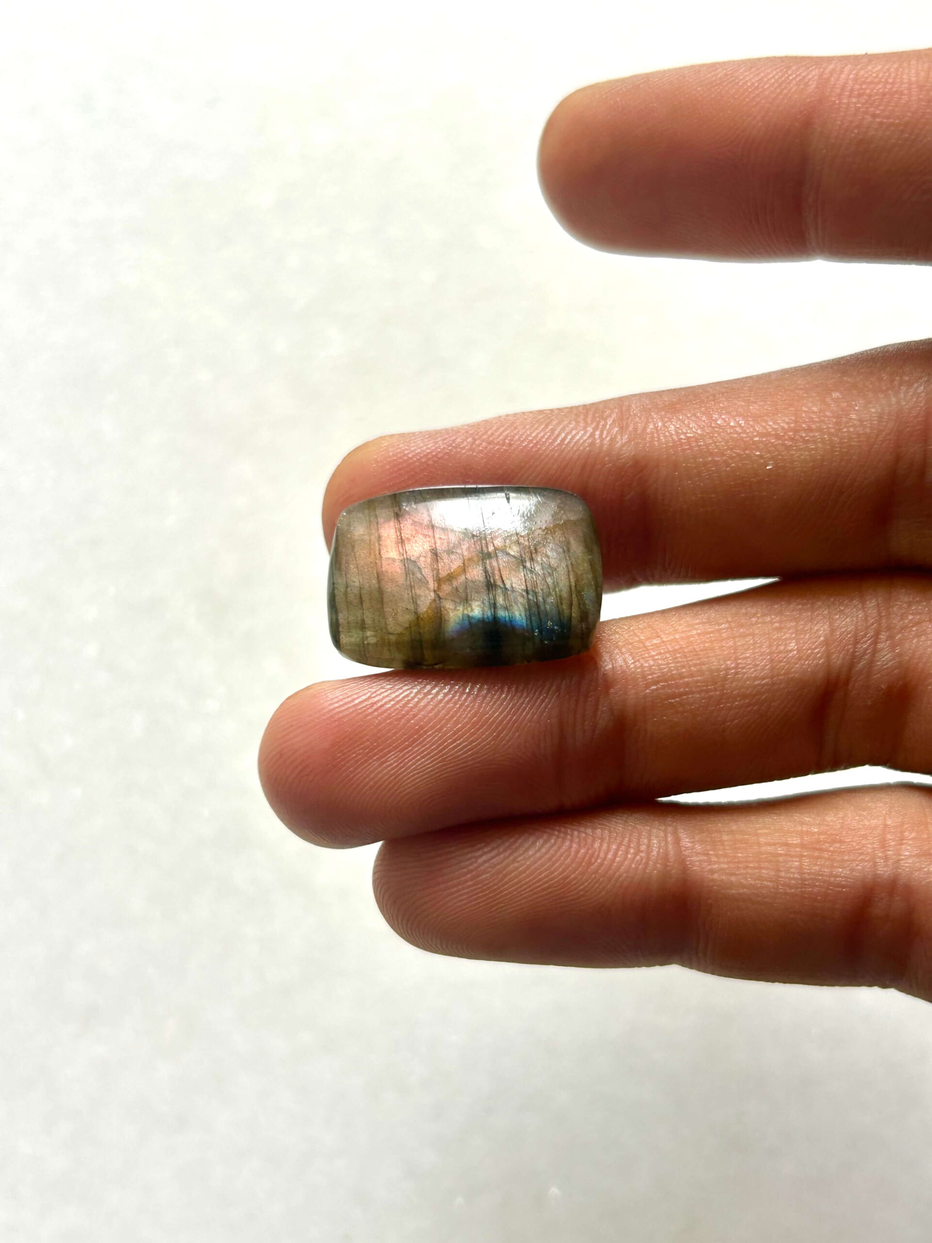 22mm Purple Labradorite Cabochon
