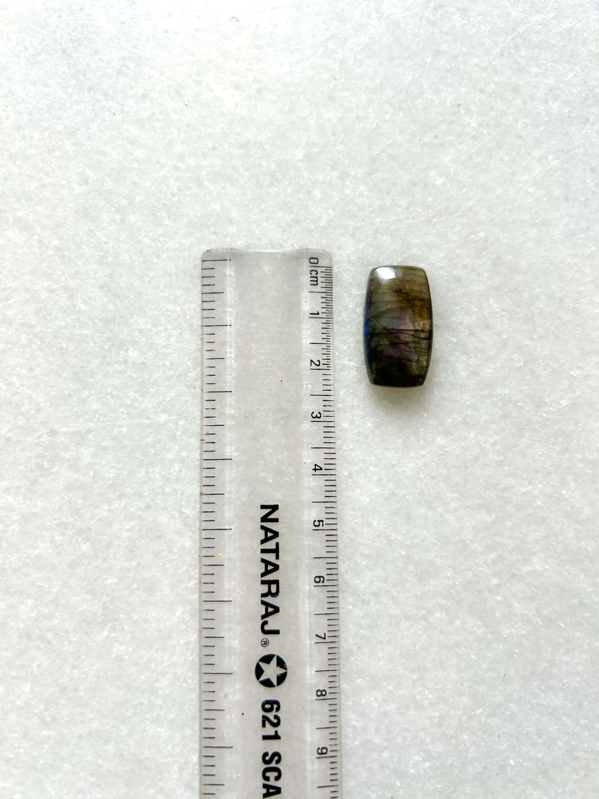 22mm Purple Labradorite Cabochon - Image 3