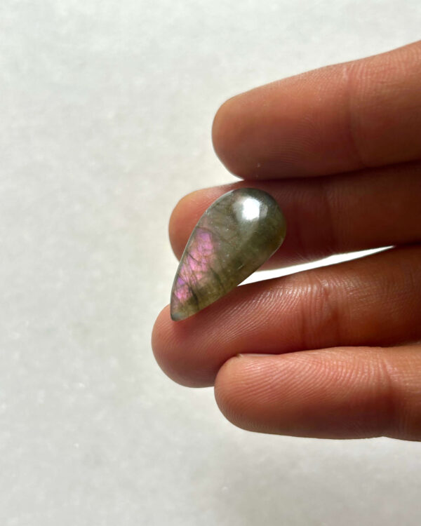 25mm Purple Labradorite Cabochon