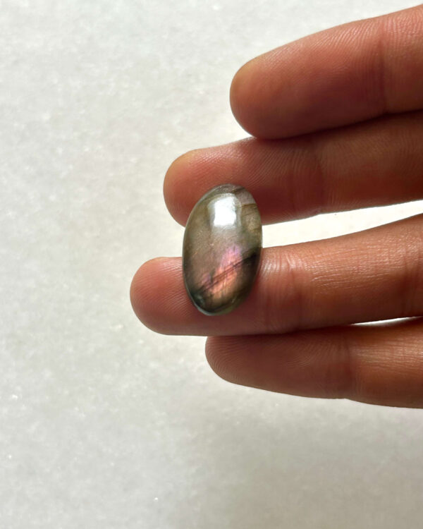 24mm Purple Labradorite Cabochon