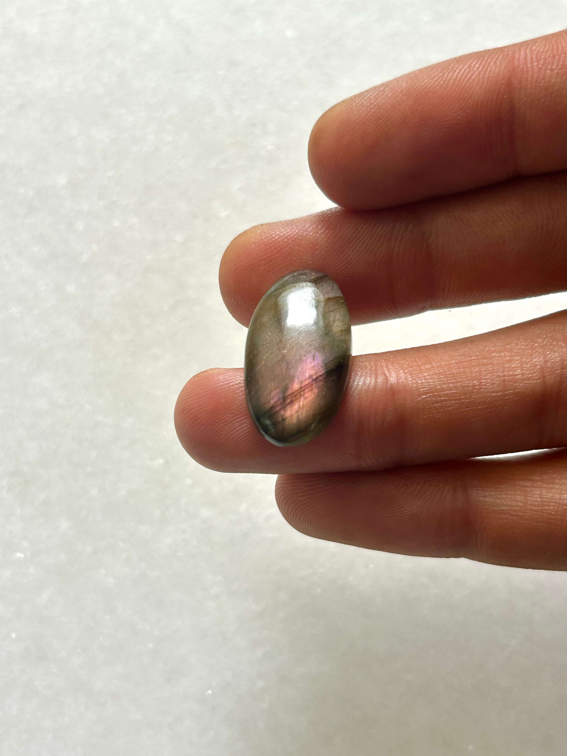 24mm Purple Labradorite Cabochon