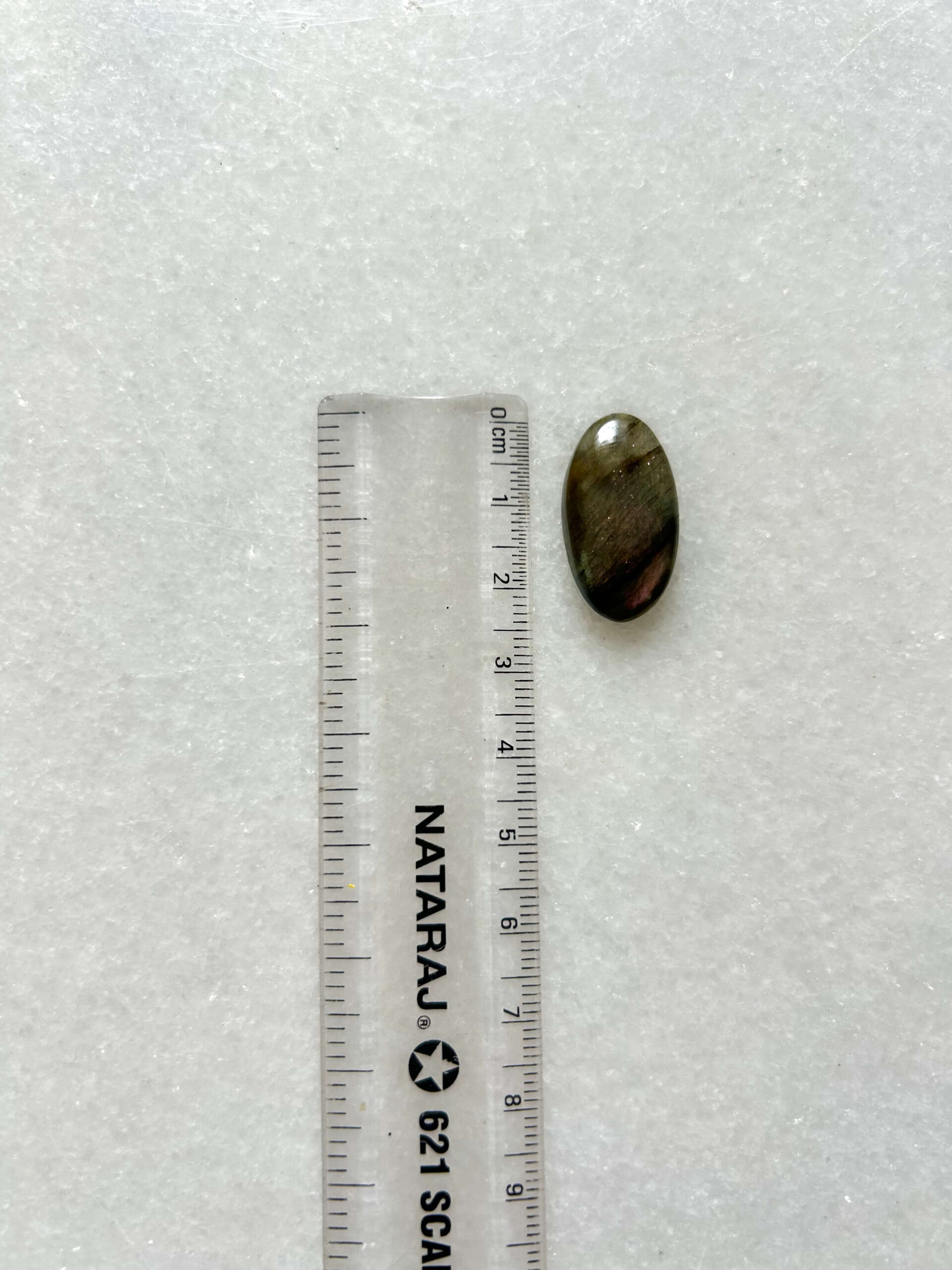 24mm Purple Labradorite Cabochon - Image 2