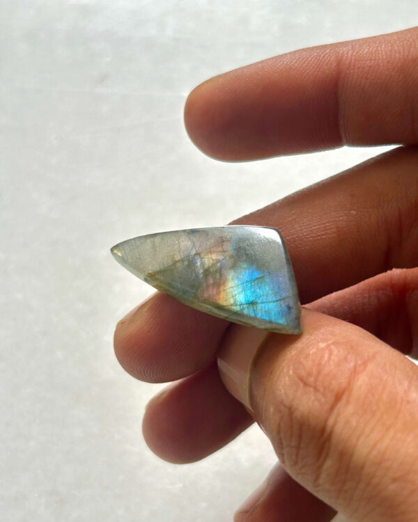 34mm Purple Labradorite Cabochon