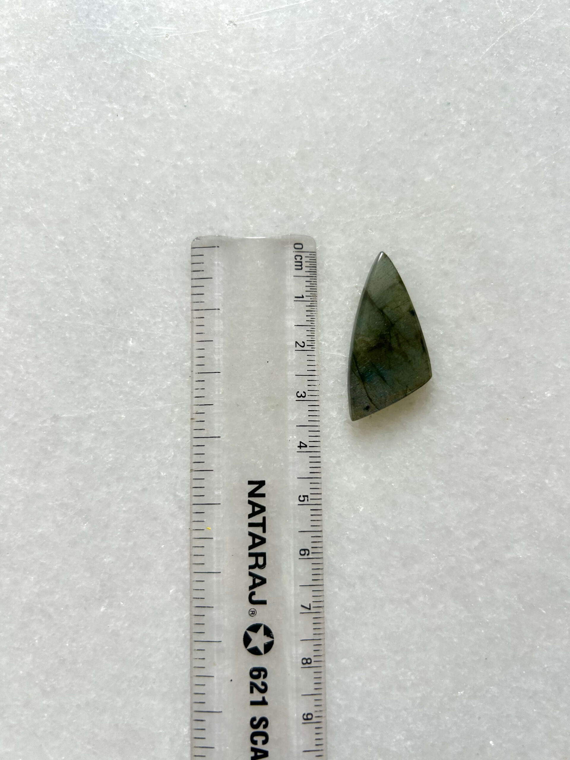34mm Purple Labradorite Cabochon - Image 2