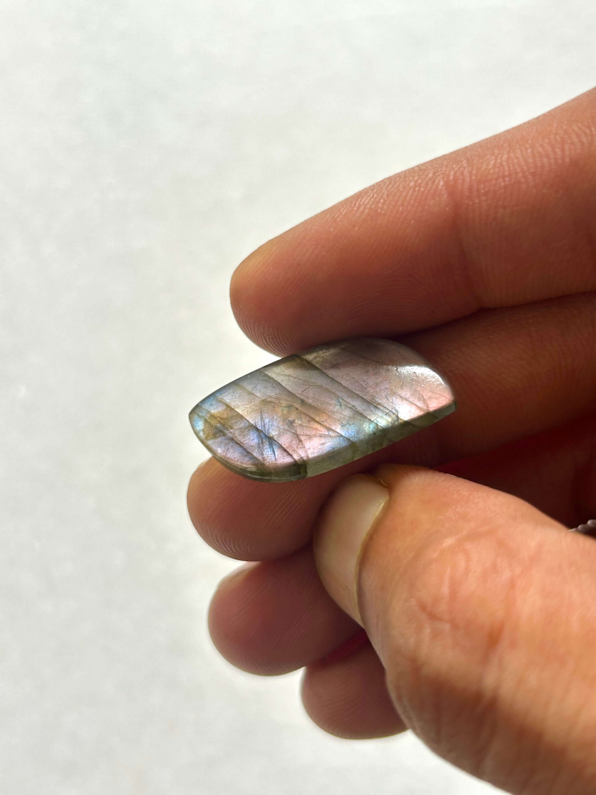 28mm Purple Labradorite Cabochon