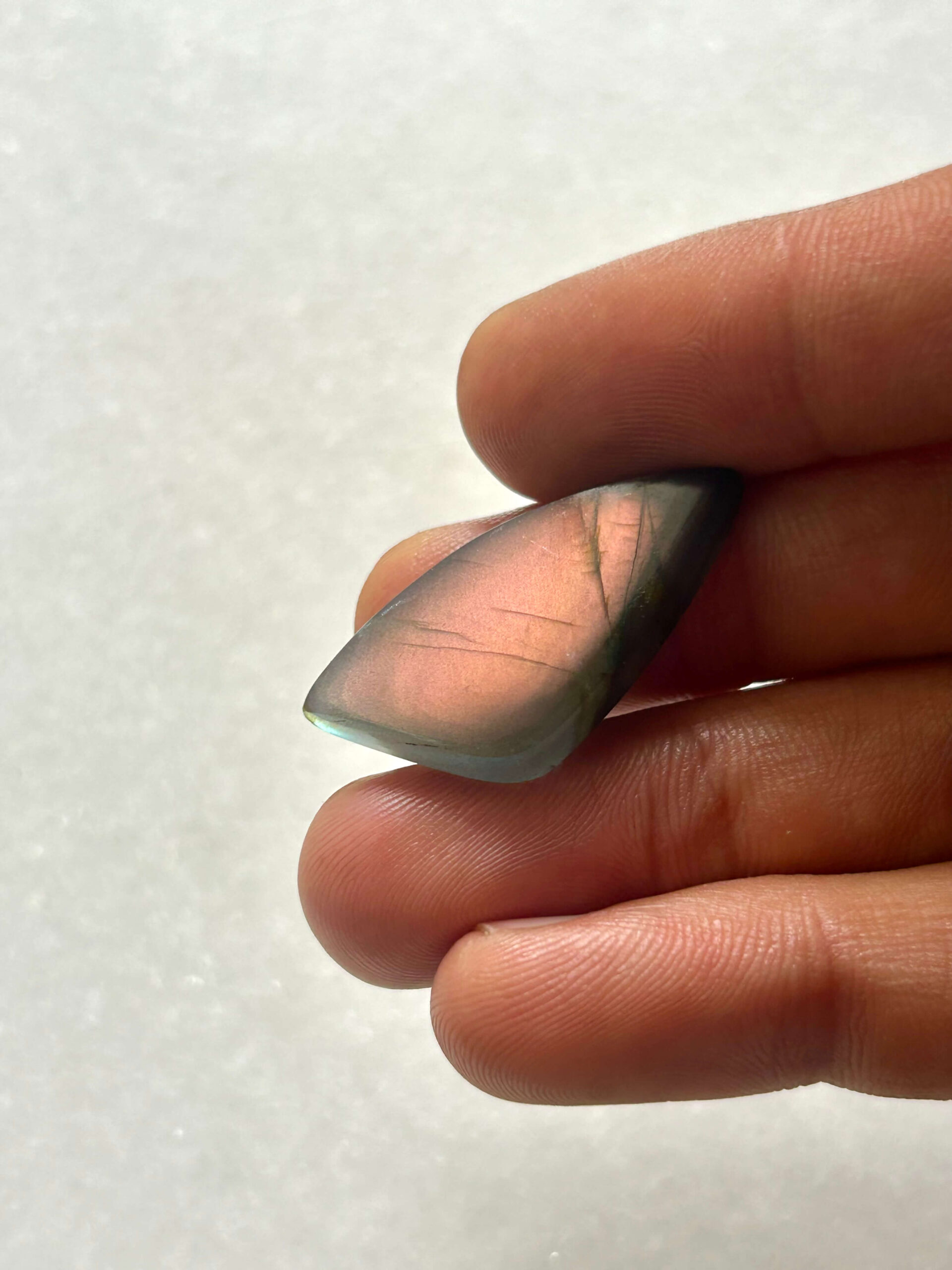 33mm Purple Labradorite Cabochon
