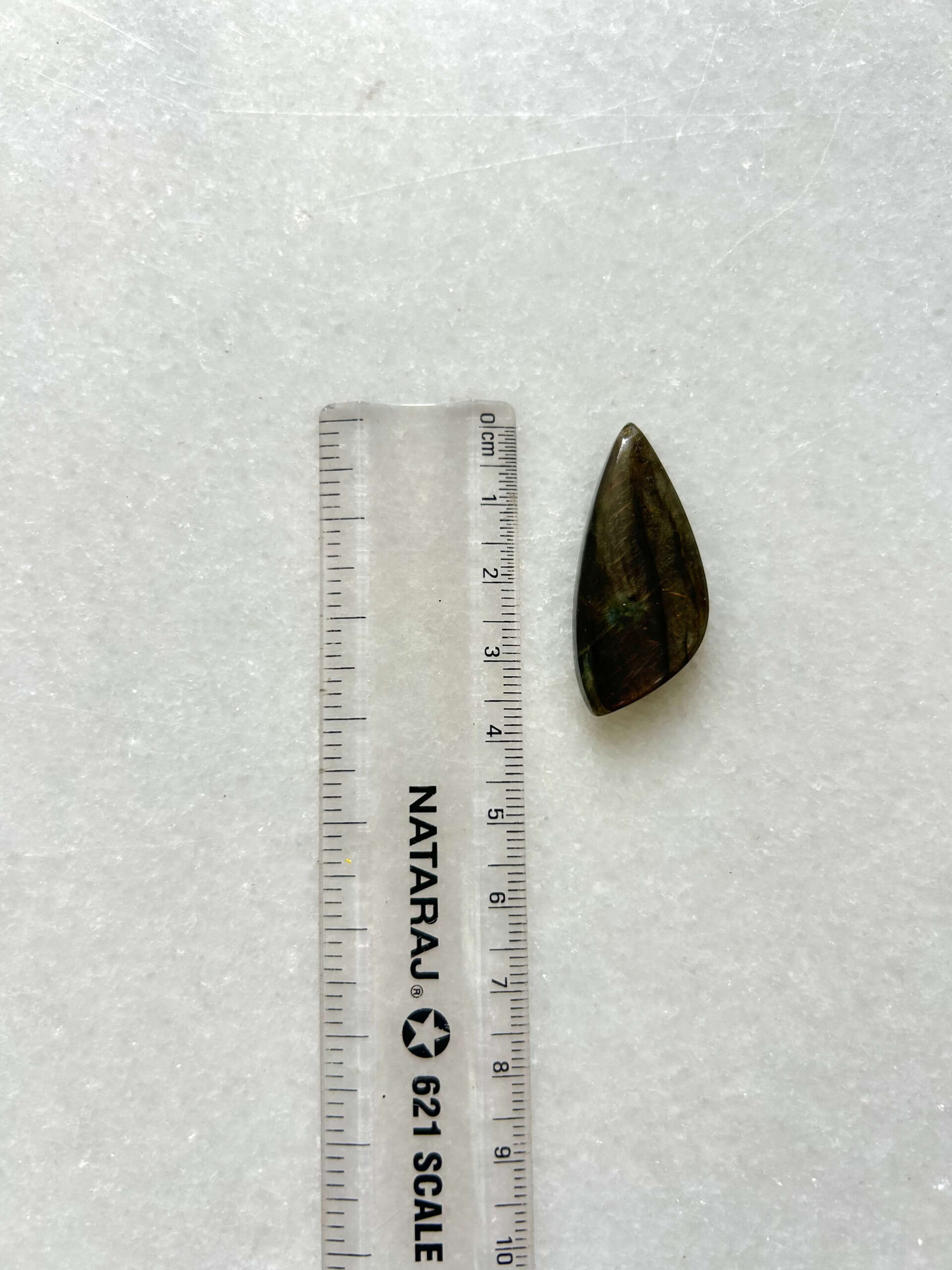 37mm Purple Labradorite Cabochon - Image 2
