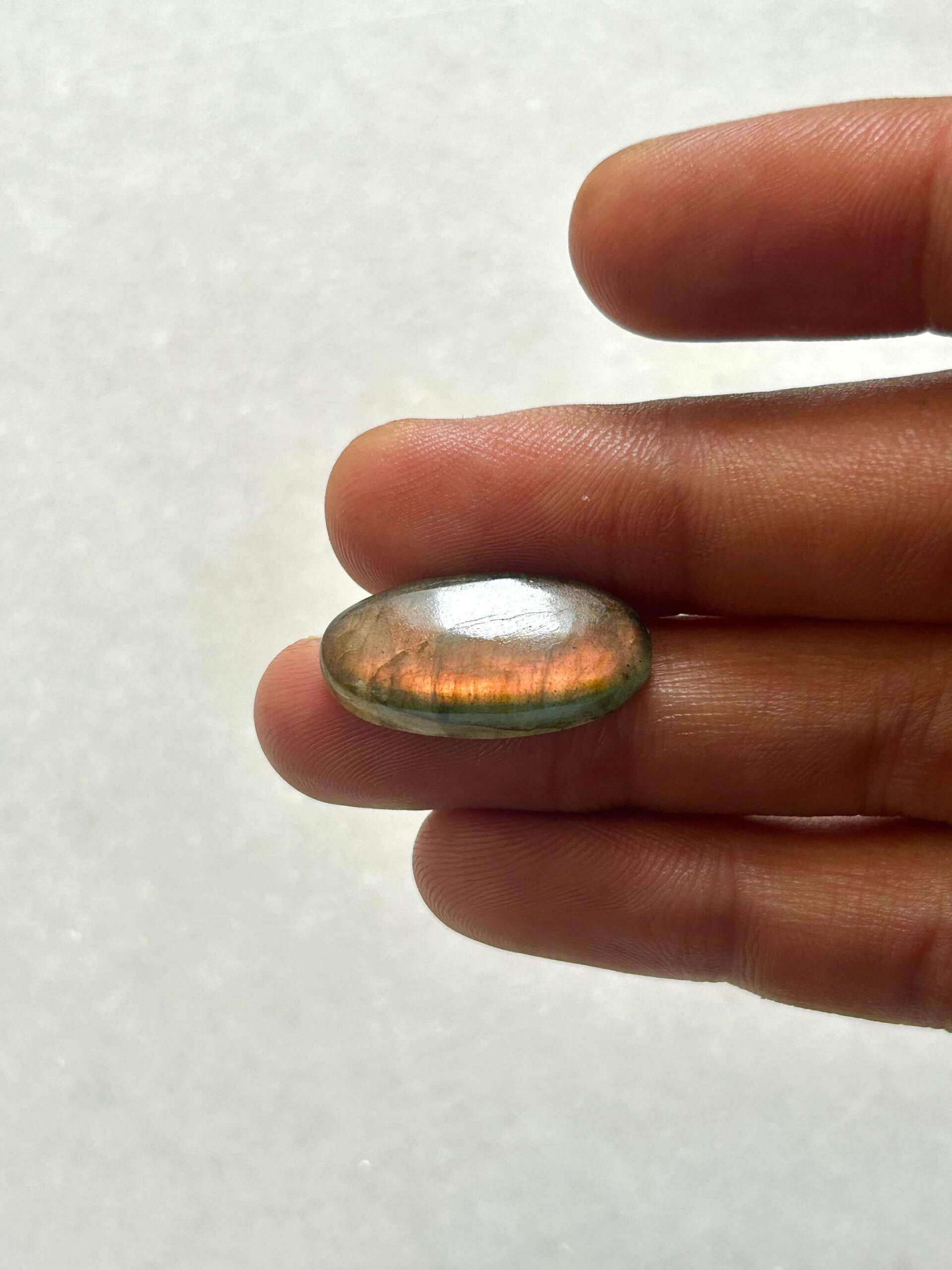 25mm Purple Labradorite Cabochon