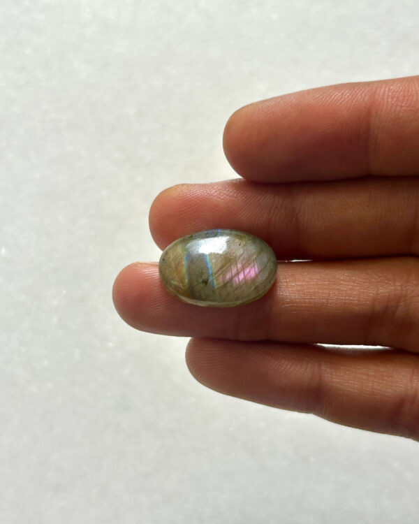 21mm Purple Labradorite Cabochon