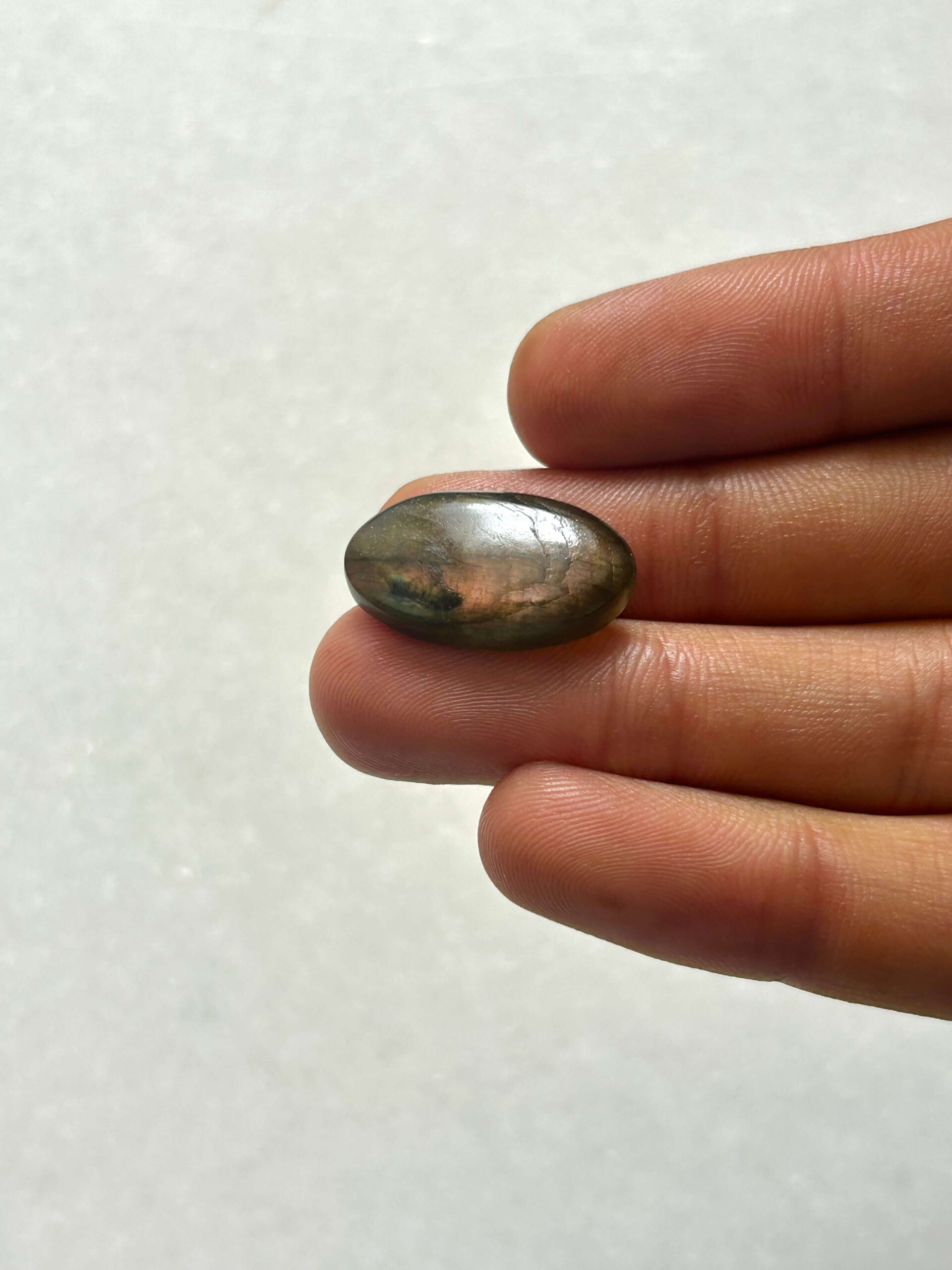23mm Purple Labradorite Cabochon