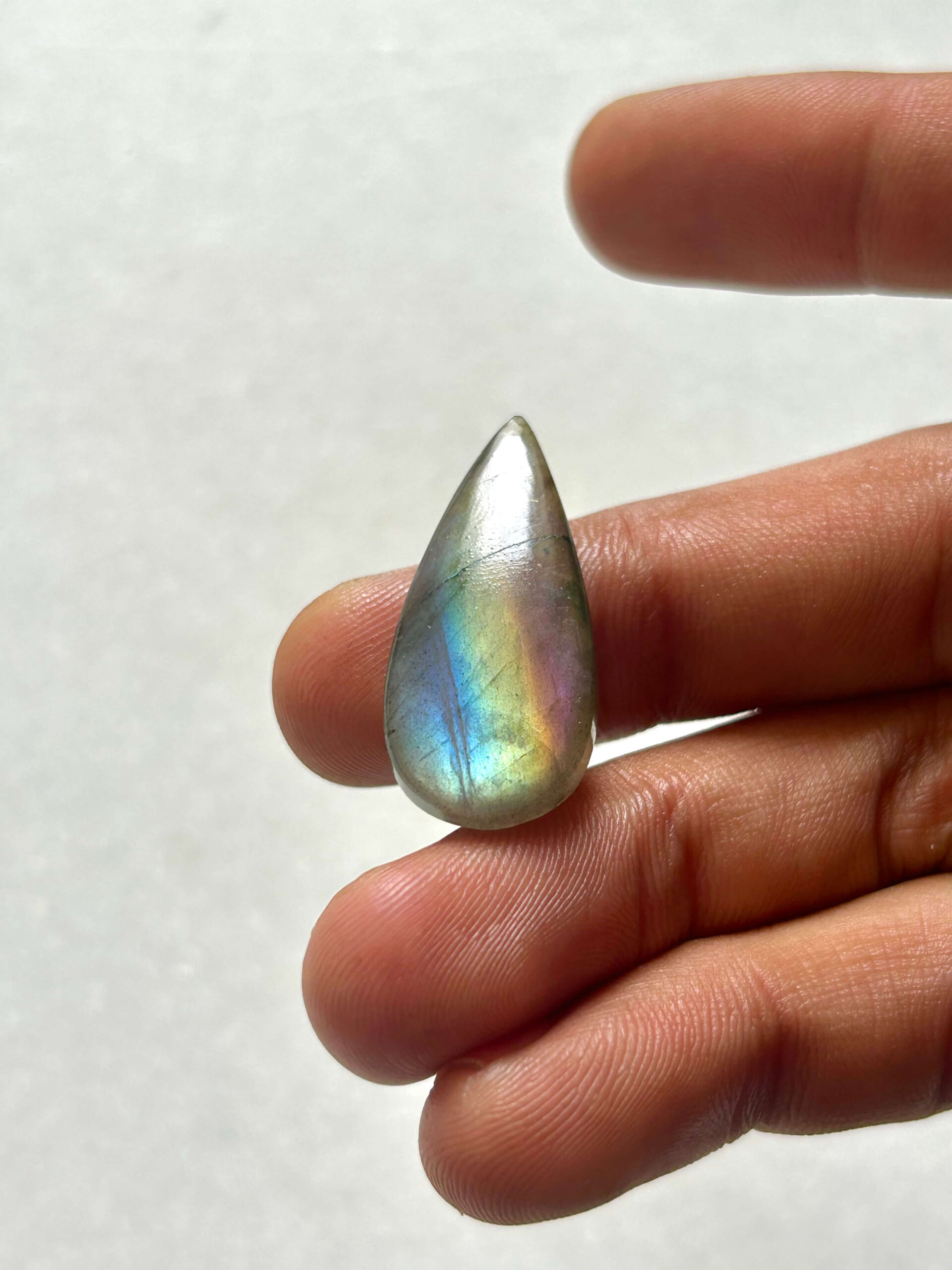 31mm Purple Labradorite Cabochon