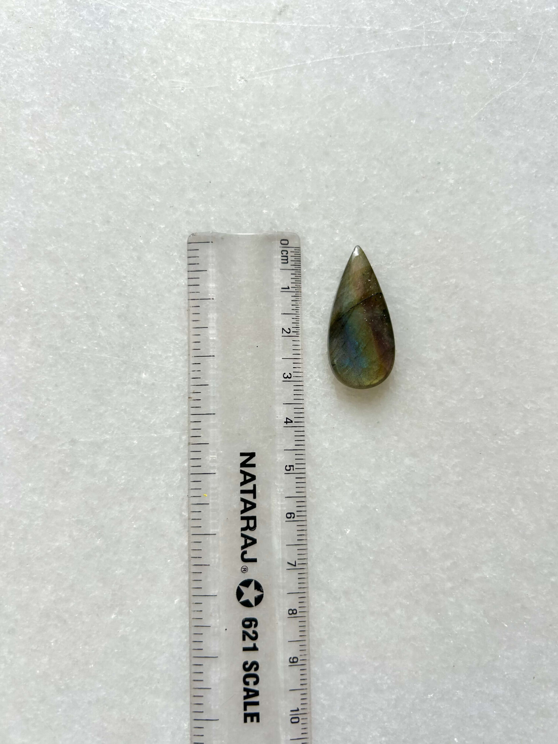 31mm Purple Labradorite Cabochon - Image 2